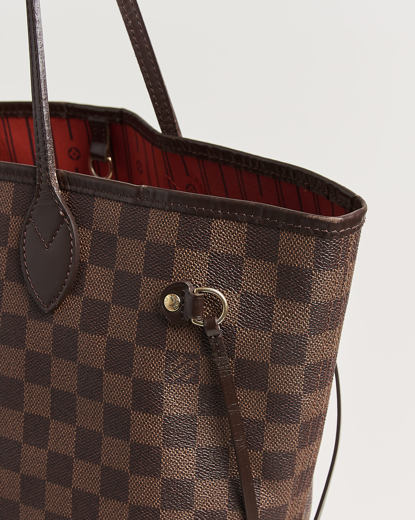 Herr | Pre-Owned & Vintage Bags | Louis Vuitton Pre-Owned | Neverfull MM Damier Ebene