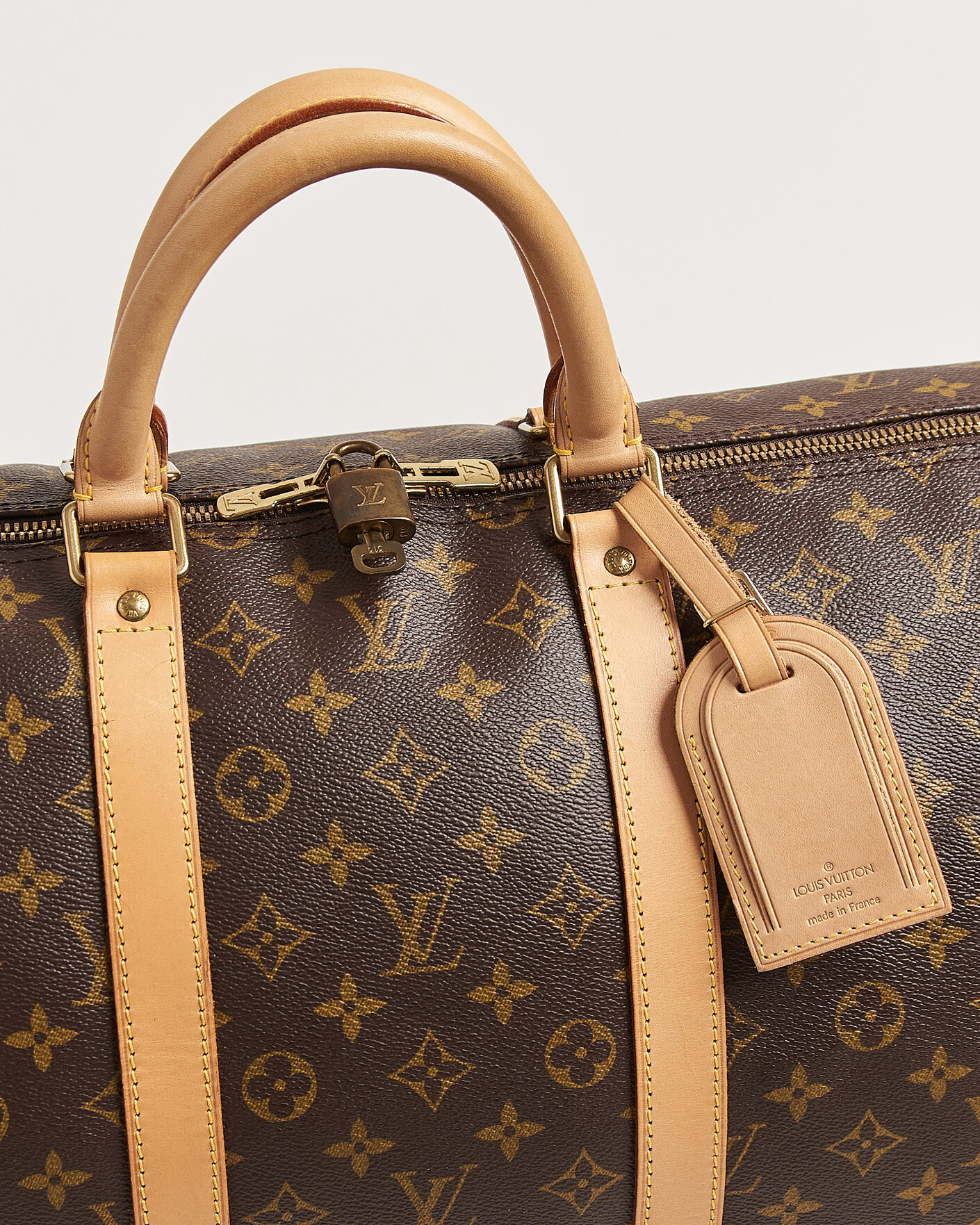 Herr | Pre-Owned & Vintage Bags | Louis Vuitton Pre-Owned | Keepall 55 Bandouliére Monogram
