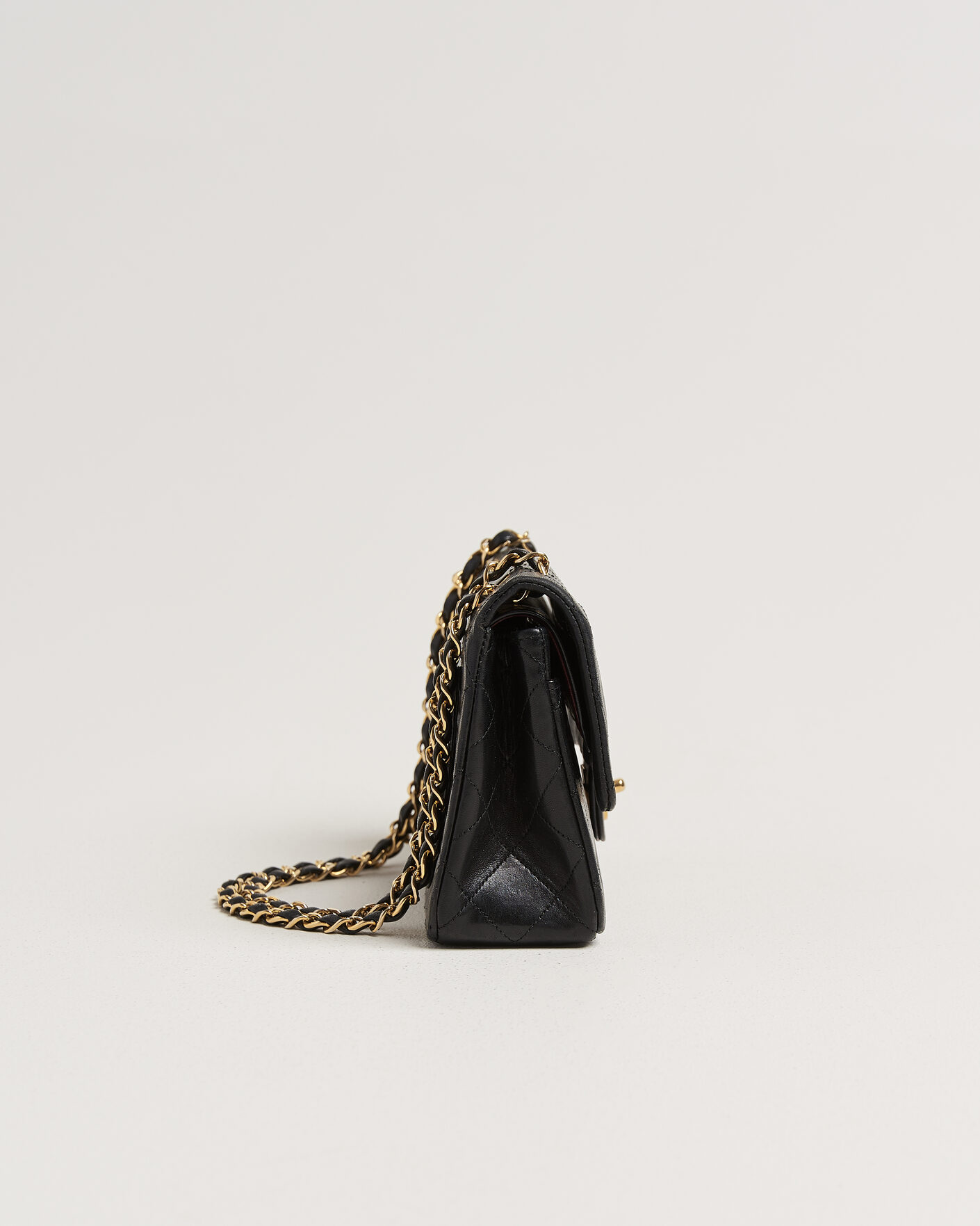 Herr | Pre-Owned & Vintage Bags | Chanel Pre-Owned | Classic Small Double Flap Bag Black