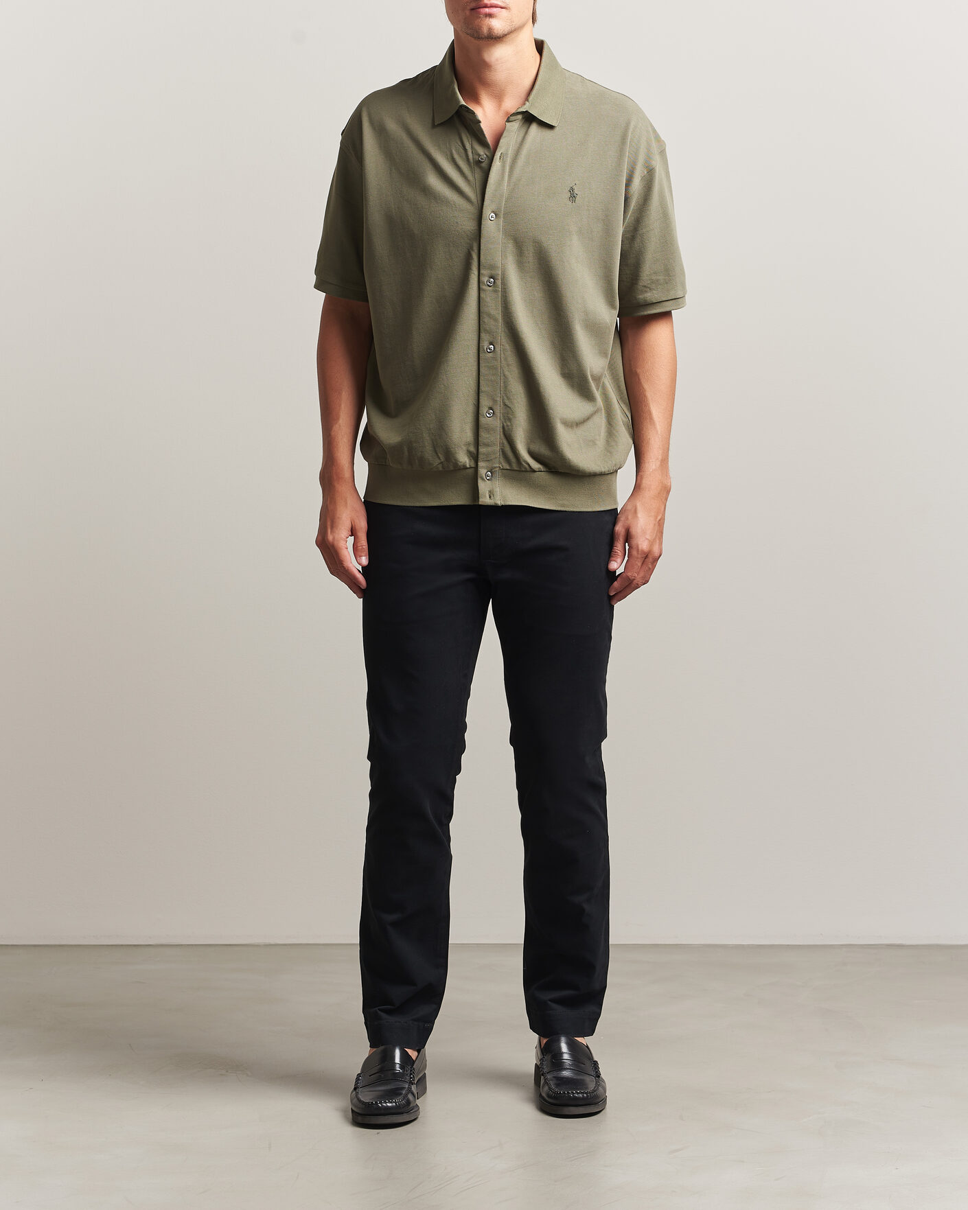 Herr | Byxor | Polo Ralph Lauren | Greenwich Slim Fit Stretch Chinos Black