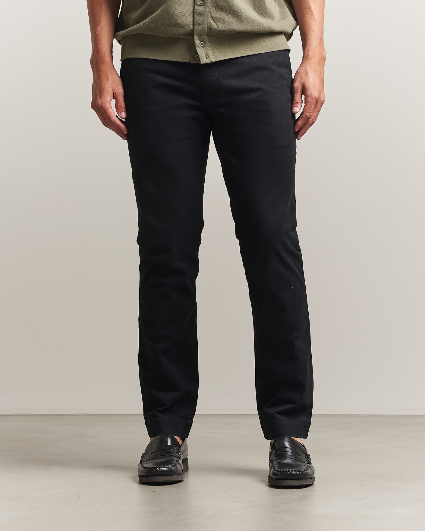 Herr | Byxor | Polo Ralph Lauren | Greenwich Slim Fit Stretch Chinos Black