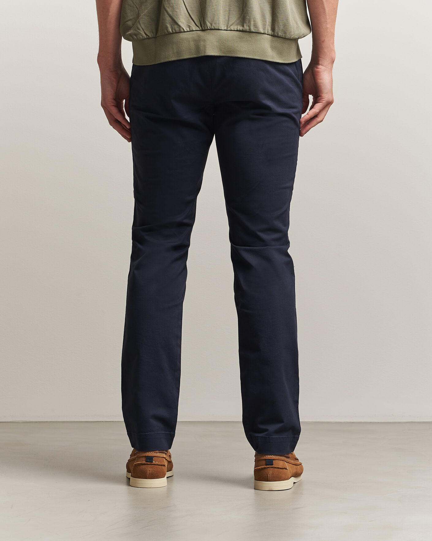 Herr | Byxor | Polo Ralph Lauren | Greenwich Slim Fit Stretch Chinos Aviator Navy