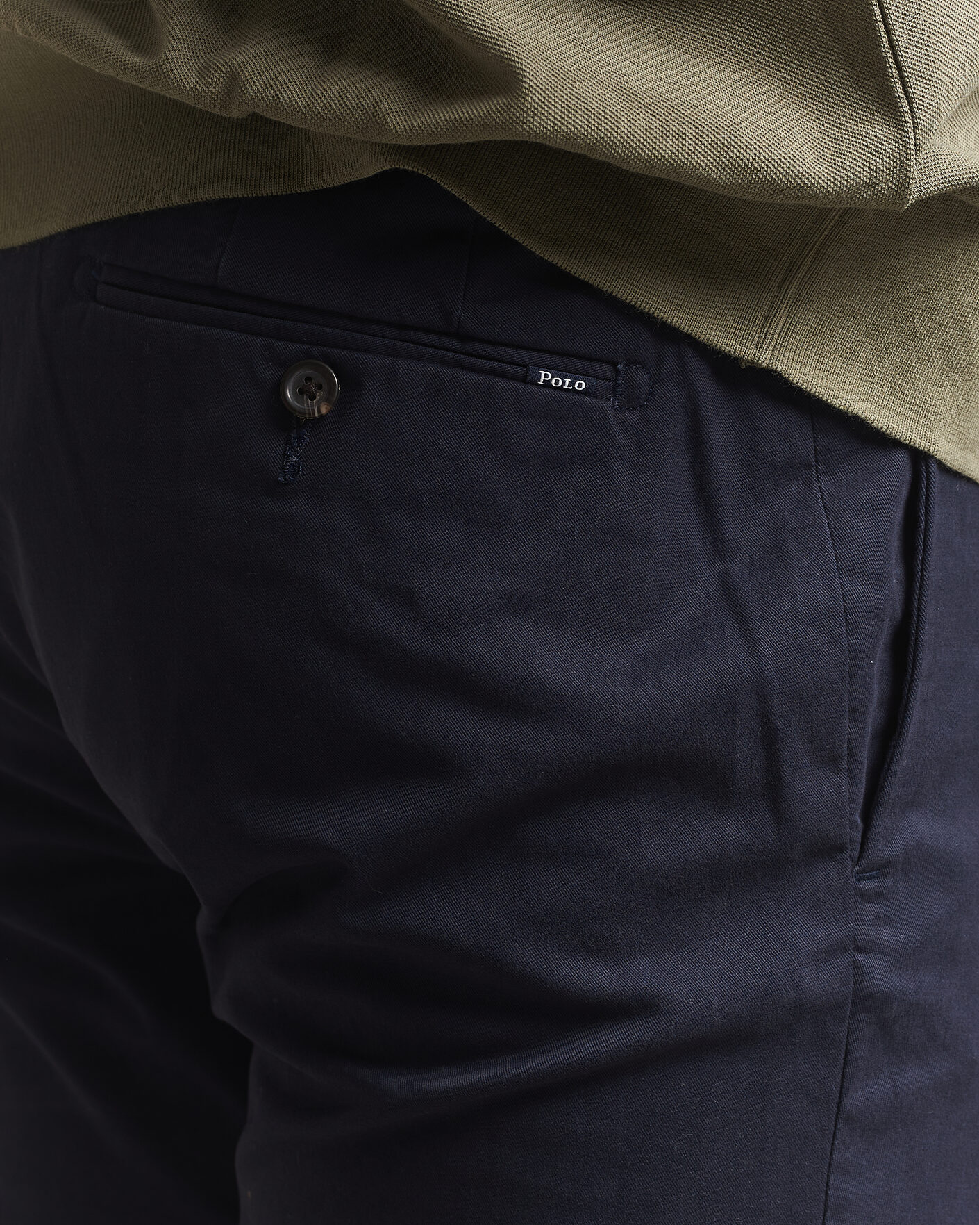 Herr | Byxor | Polo Ralph Lauren | Greenwich Slim Fit Stretch Chinos Aviator Navy