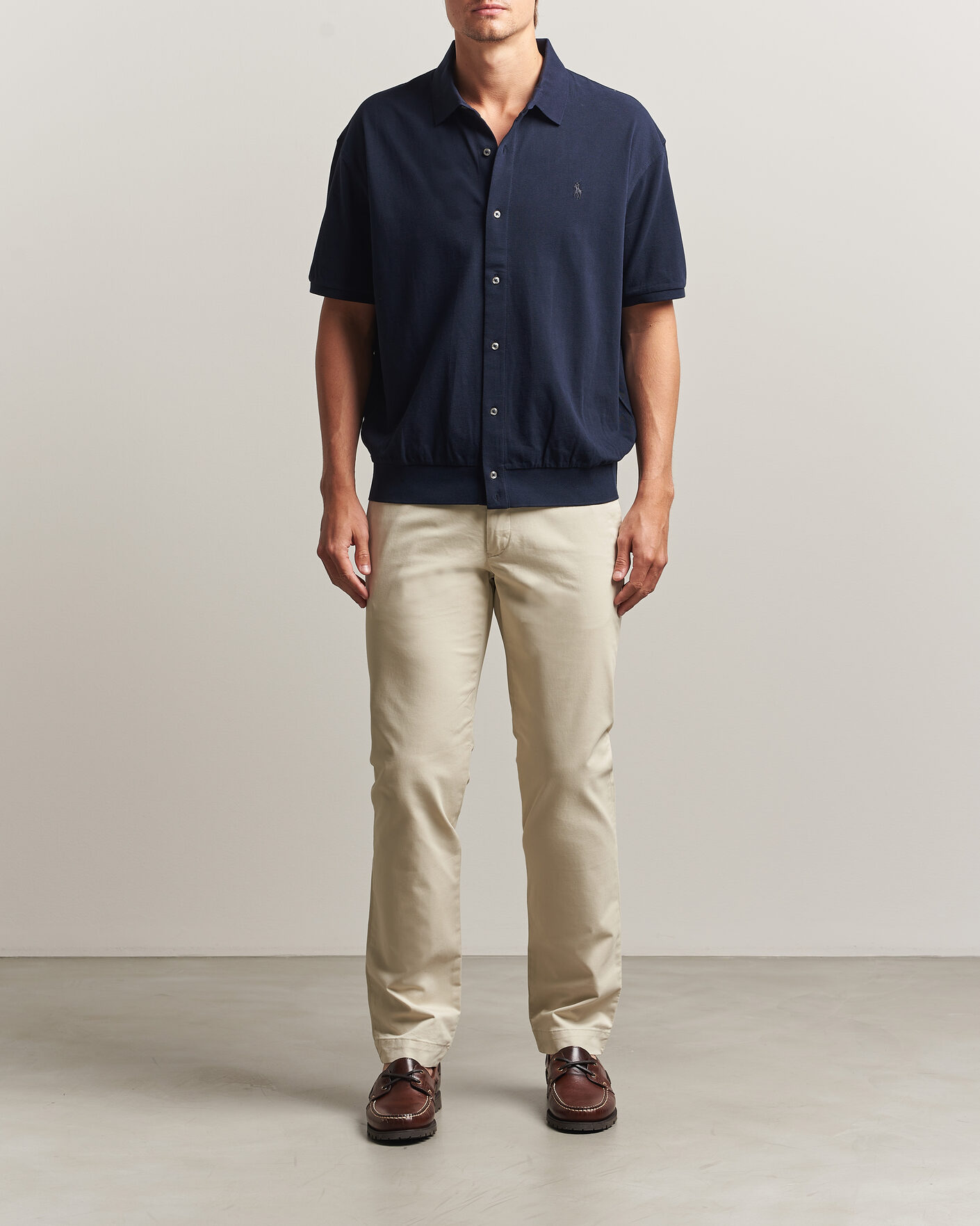Herr | Byxor | Polo Ralph Lauren | Greenwich Slim Fit Stretch Chinos Basic Sand