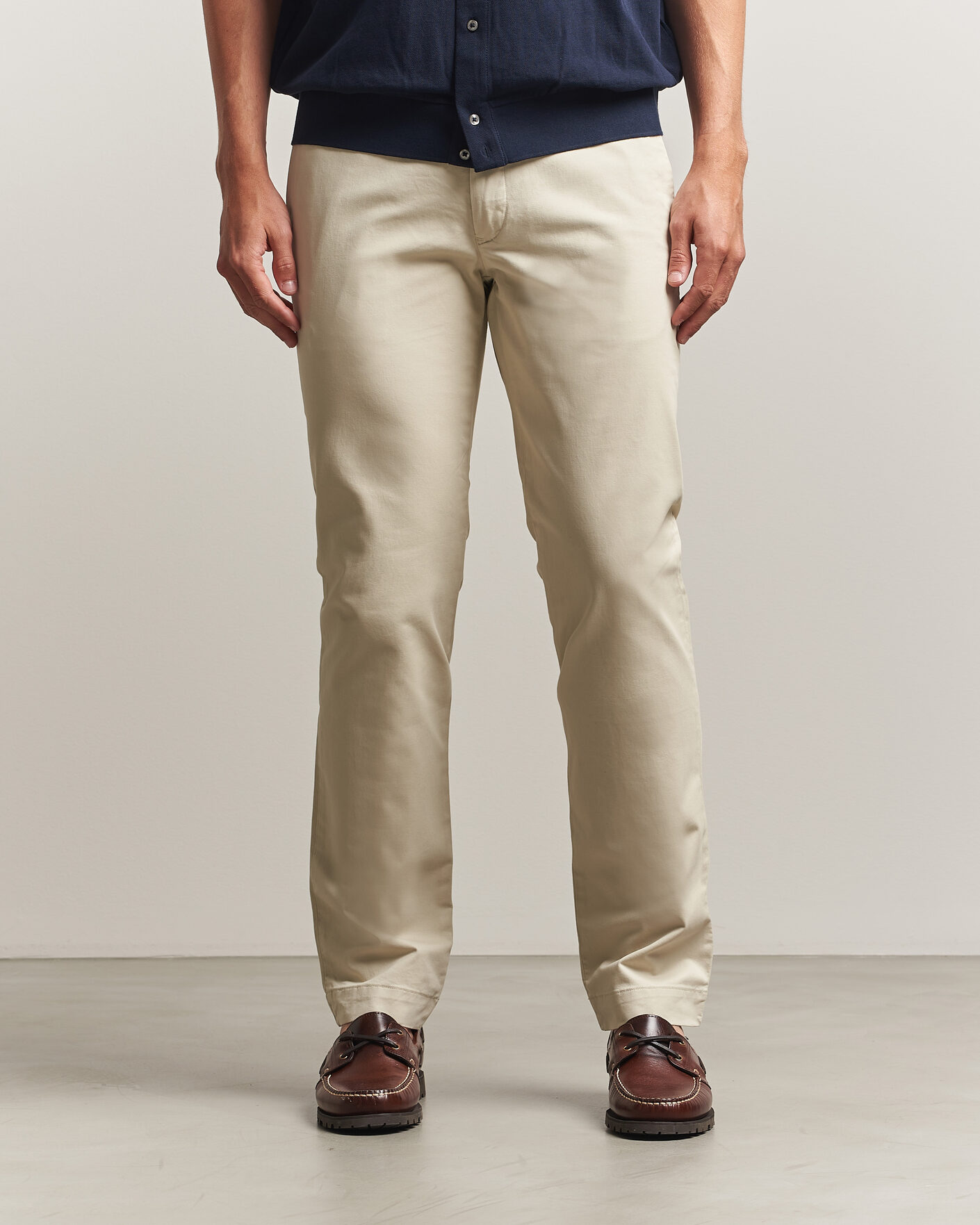 Herr | Byxor | Polo Ralph Lauren | Greenwich Slim Fit Stretch Chinos Basic Sand
