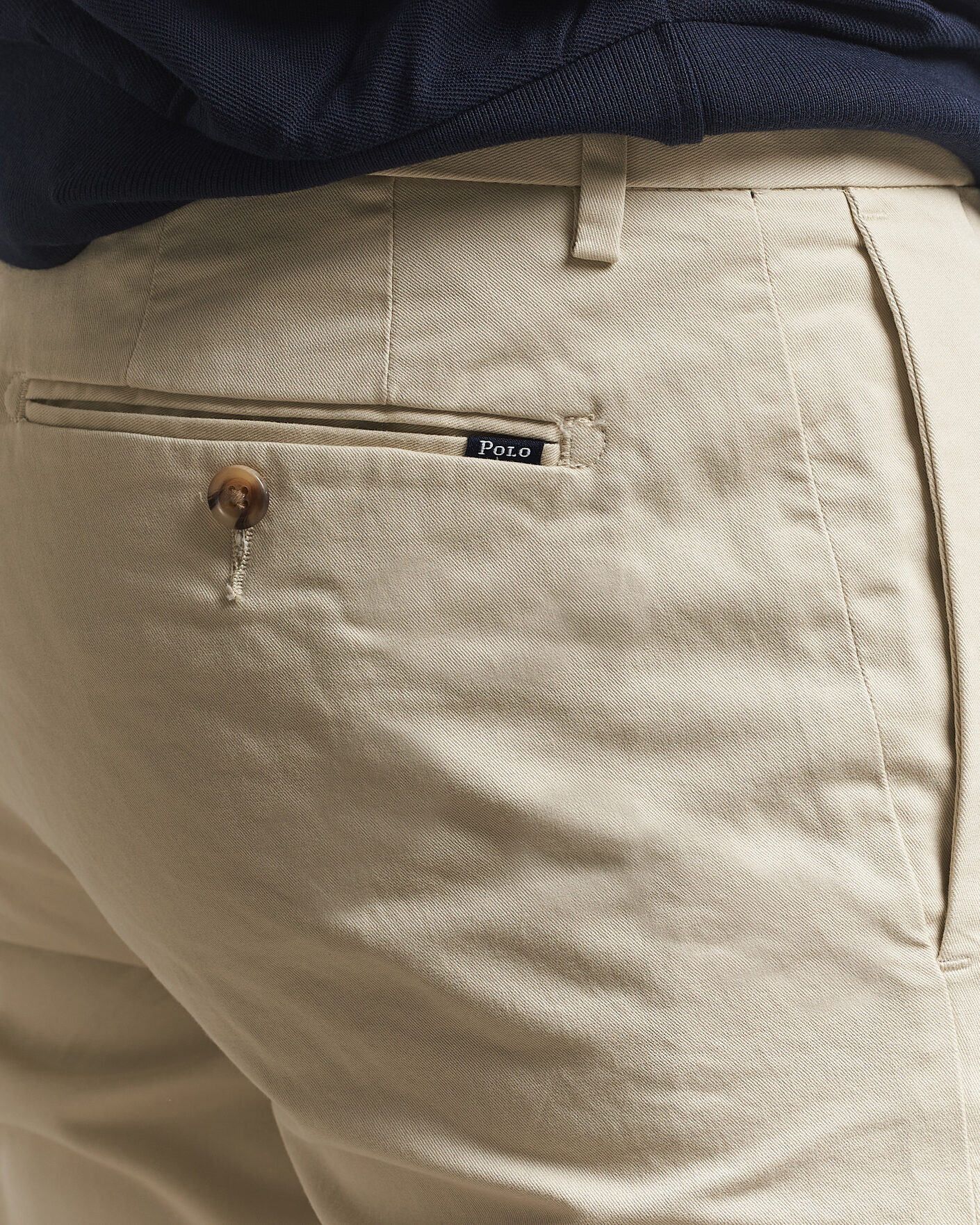 Herr | Byxor | Polo Ralph Lauren | Greenwich Slim Fit Stretch Chinos Basic Sand