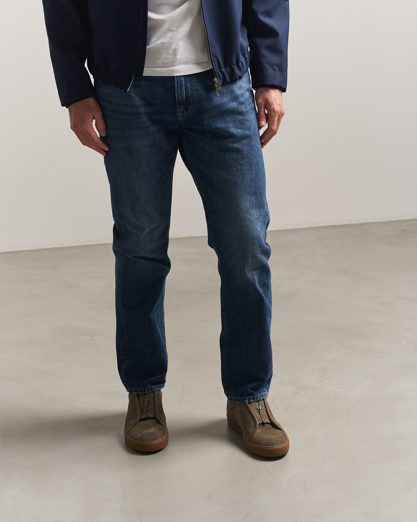 Herr | Sneakers | Lanvin | DBB1 Zip Sneakers Khaki
