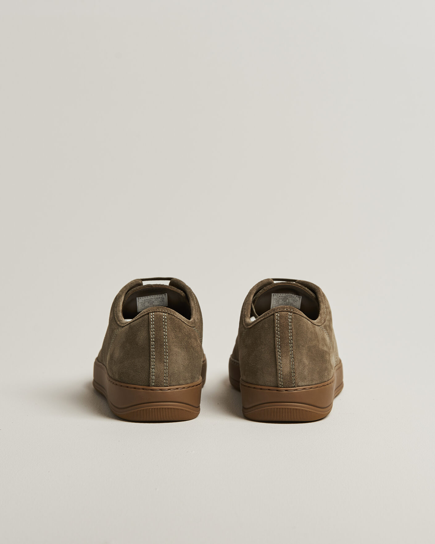 Herr | Sneakers | Lanvin | DBB1 Patent Cap Toe Sneakers Khaki