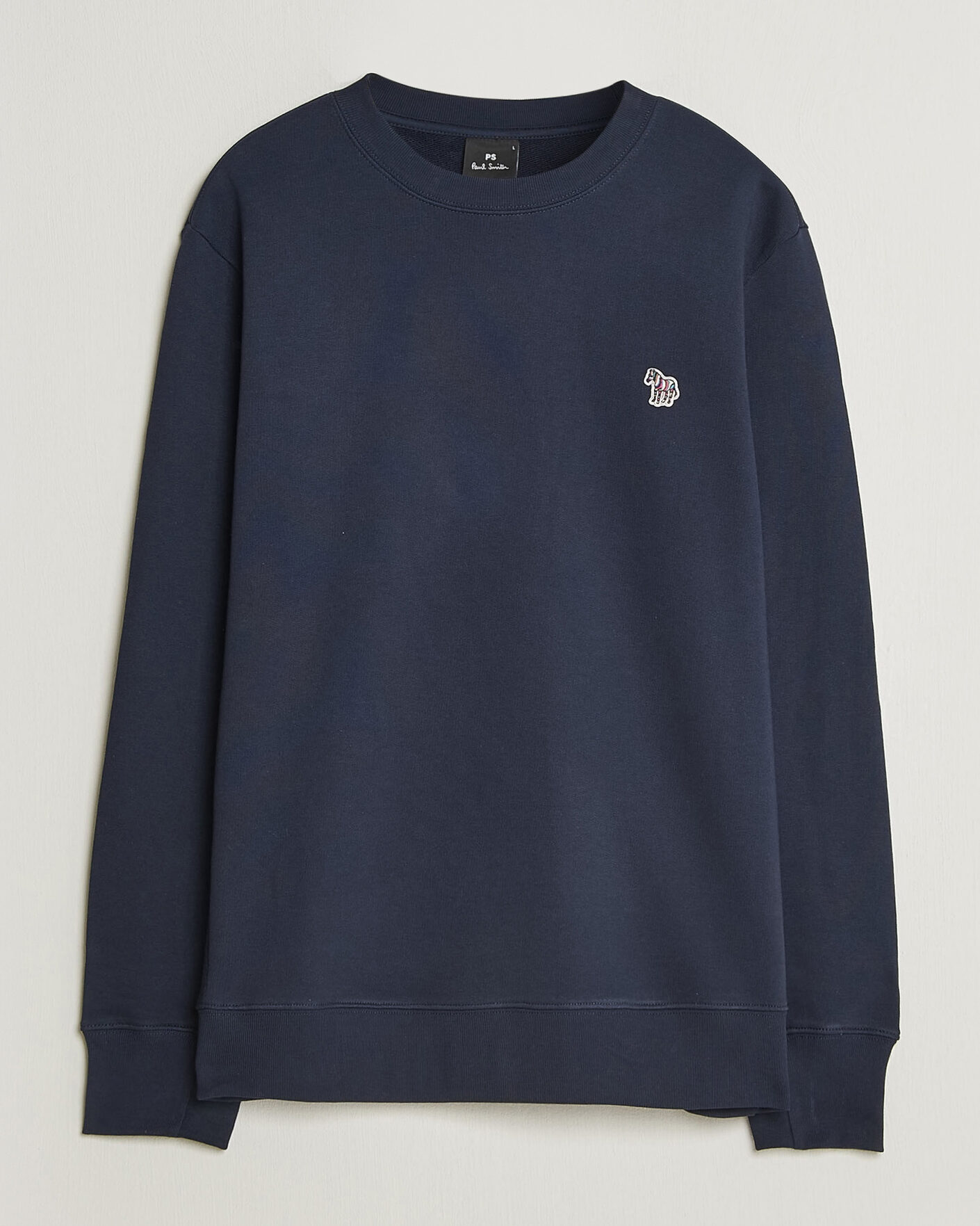 Herr | Tröjor | PS Paul Smith | Zebra Organic Cotton Sweatshirt Navy