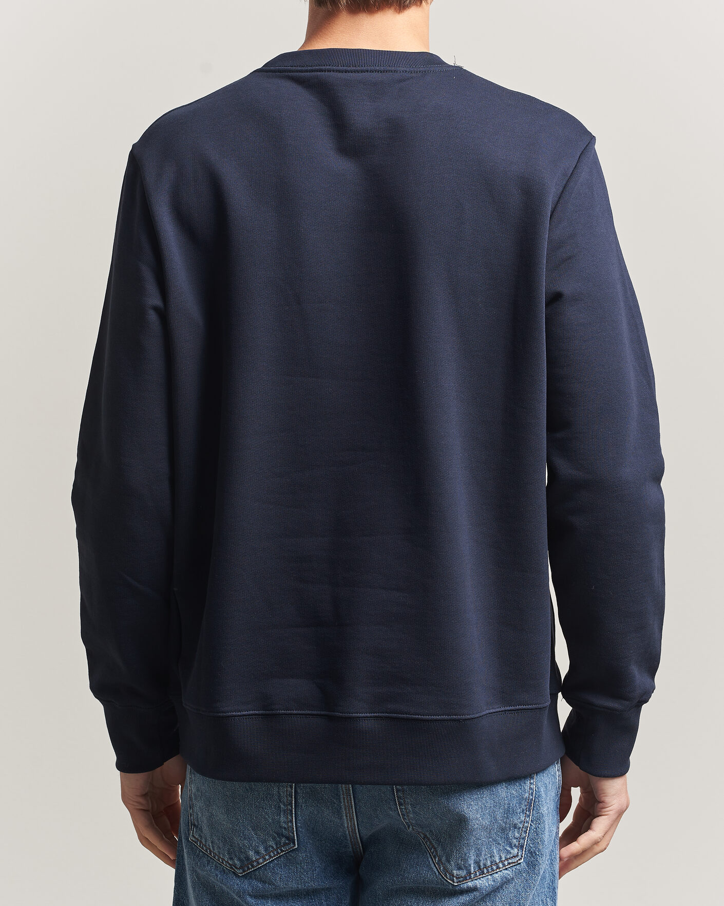 Herr | Tröjor | PS Paul Smith | Zebra Organic Cotton Sweatshirt Navy
