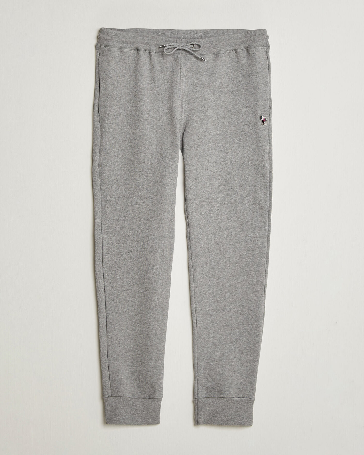 Herr | Byxor | PS Paul Smith | Zebra Organic Cotton Sweatpants Grey Melange