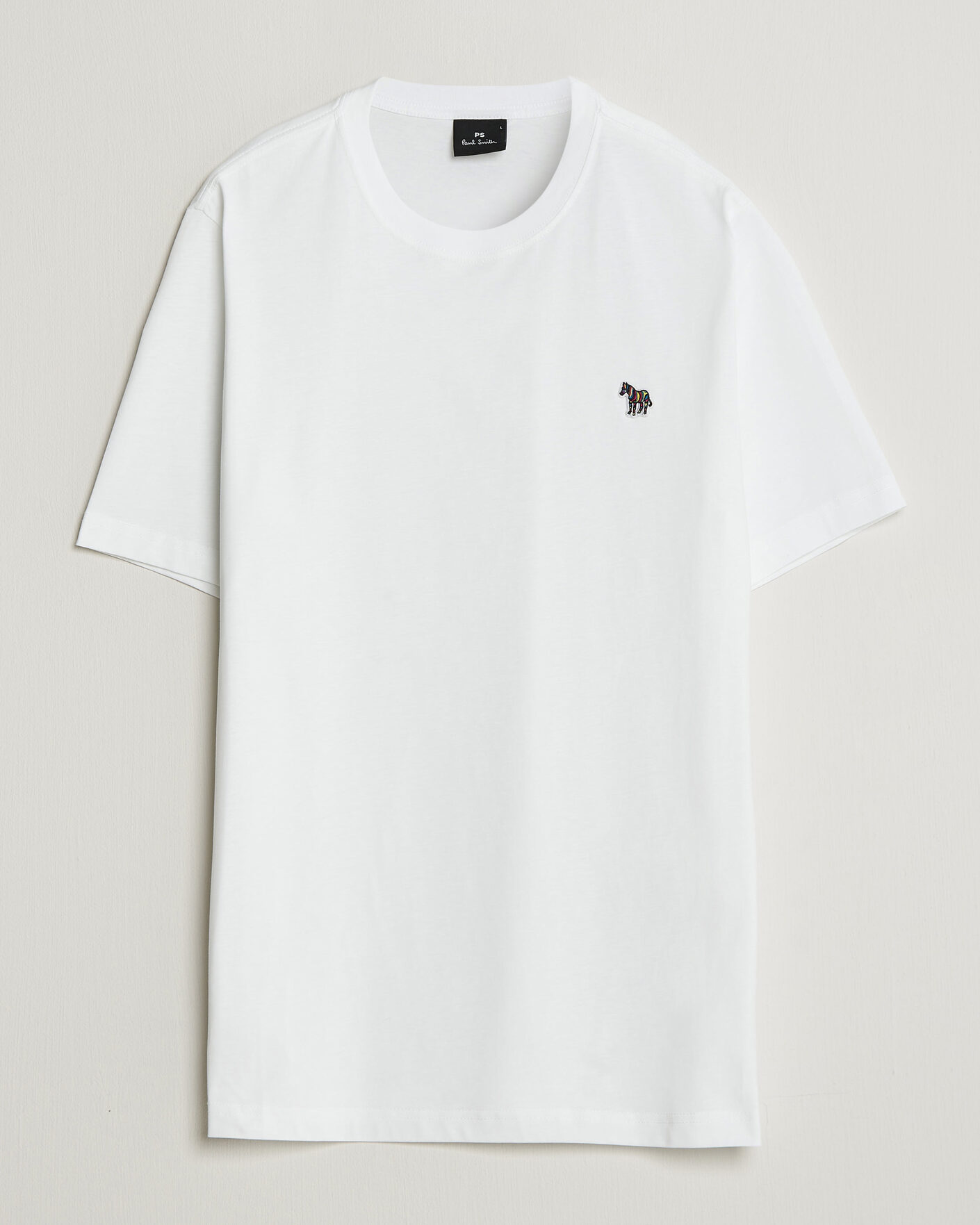 Herr | T-Shirts | PS Paul Smith | Organic Cotton Zebra T-Shirt White