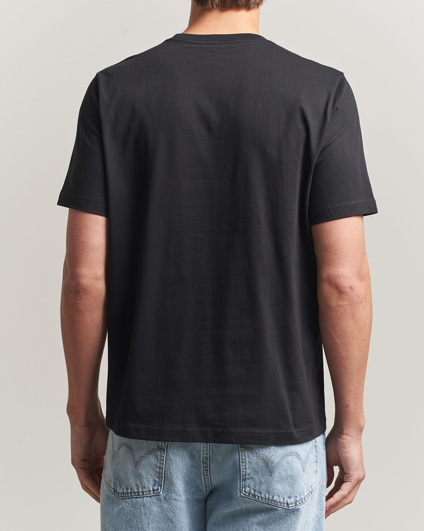 Herr | T-Shirts | PS Paul Smith | Slides Crew Neck T-Shirt Black