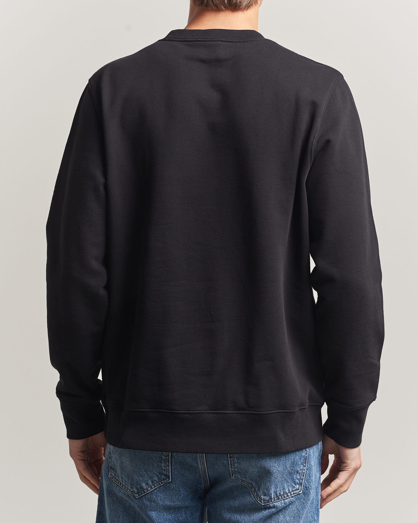 Herr | Tröjor | PS Paul Smith | In A Row Crew Neck Sweatshirt Black