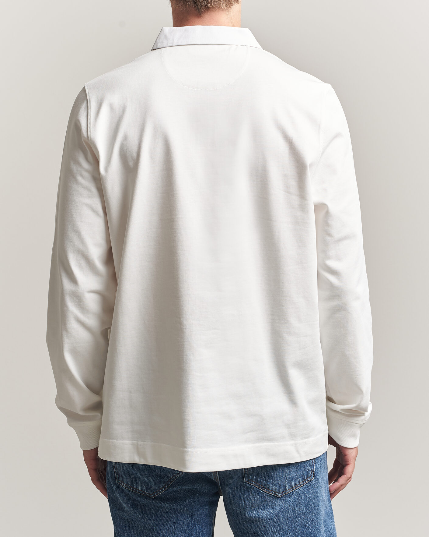 Herr | Tröjor | PS Paul Smith | Organic Cotton Rugger Off White
