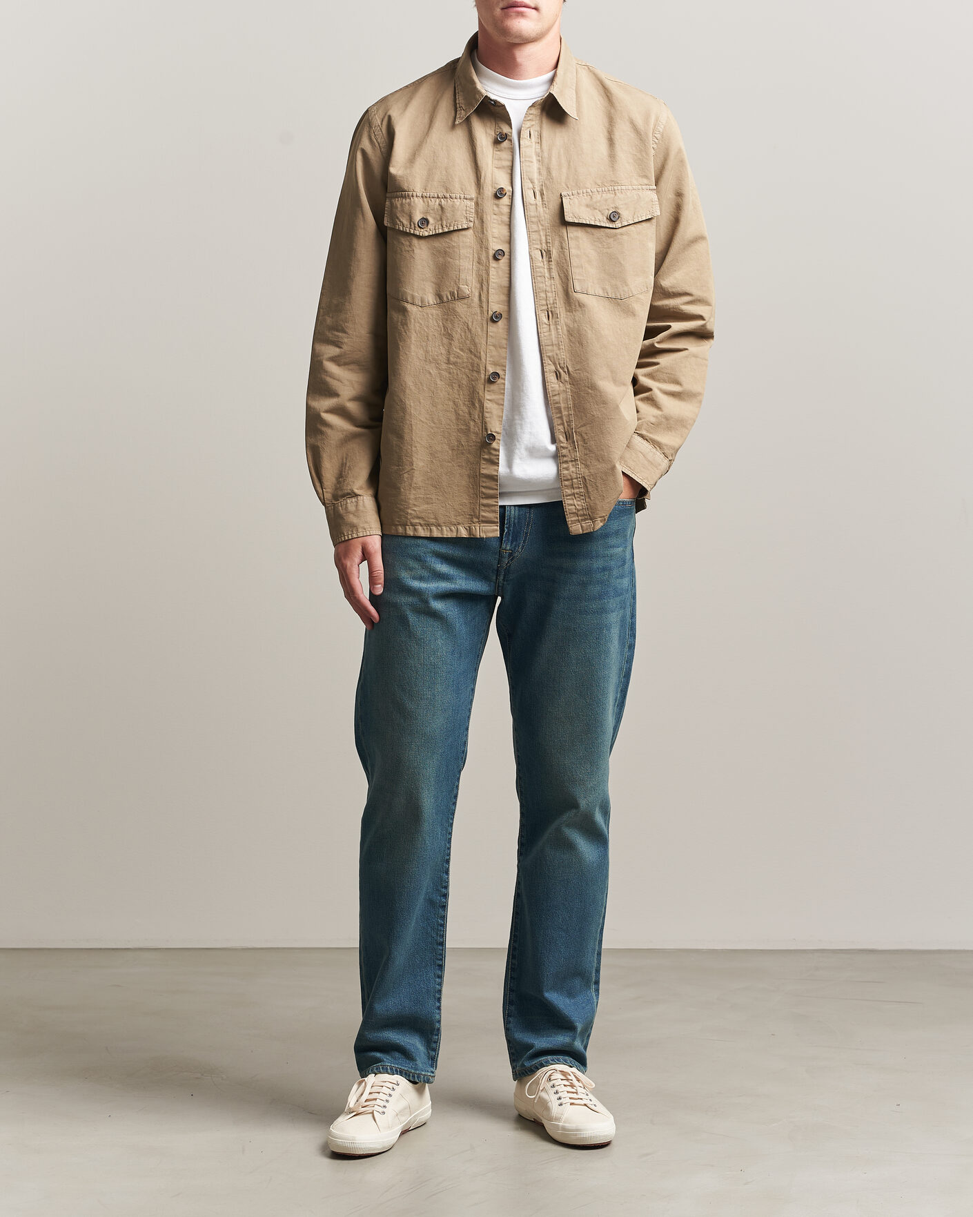 Herr | Jeans | PS Paul Smith | Relaxed Tapered Fit Jeans Vintage Blue