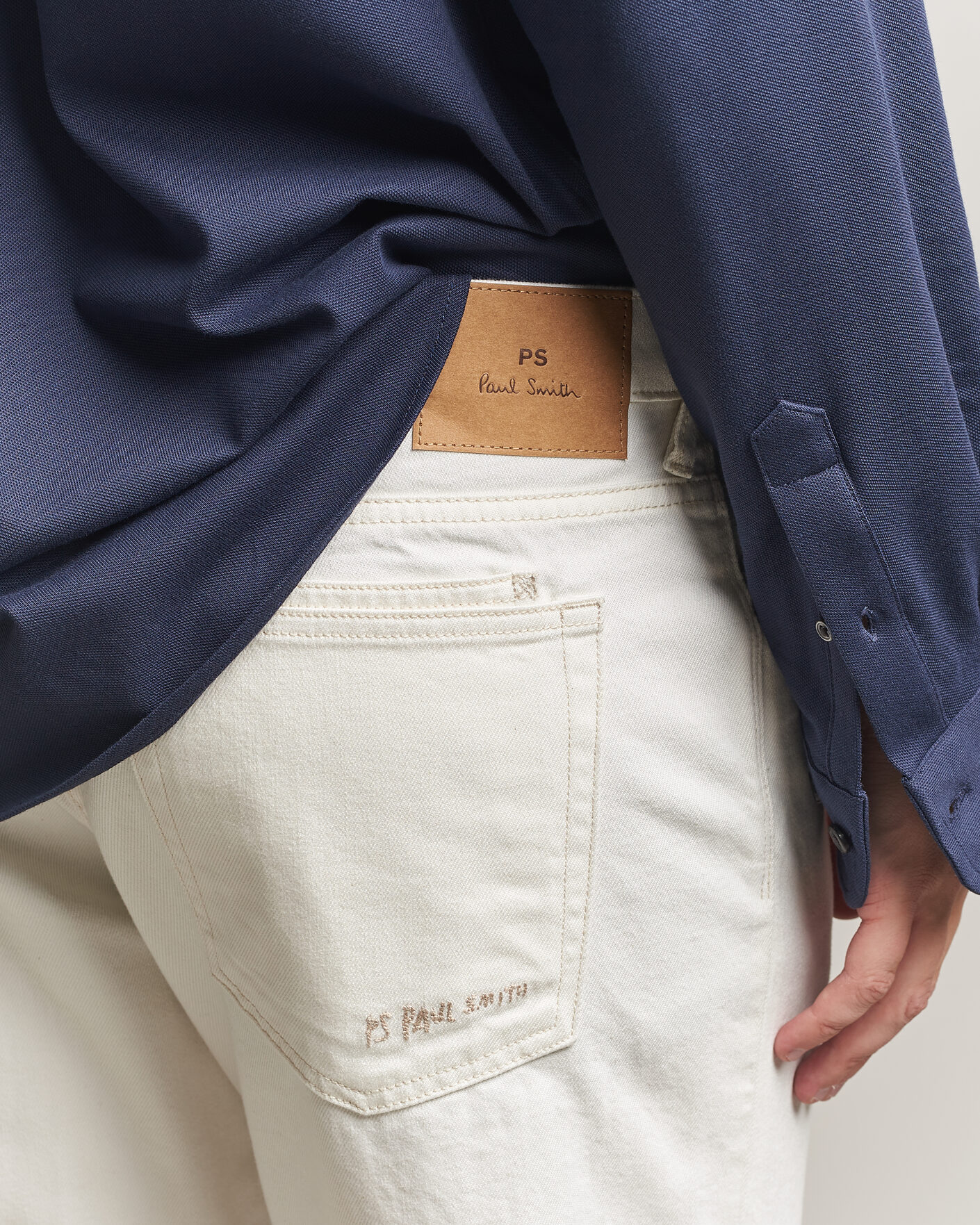 Herr | Jeans | PS Paul Smith | Relaxed Tapered Fit Jeans Off White