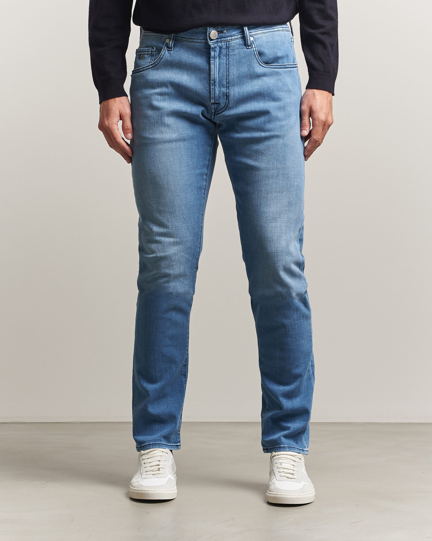 Herr | Jeans | Tramarossa | Michelangelo Stretch Relax Jeans Light Blue