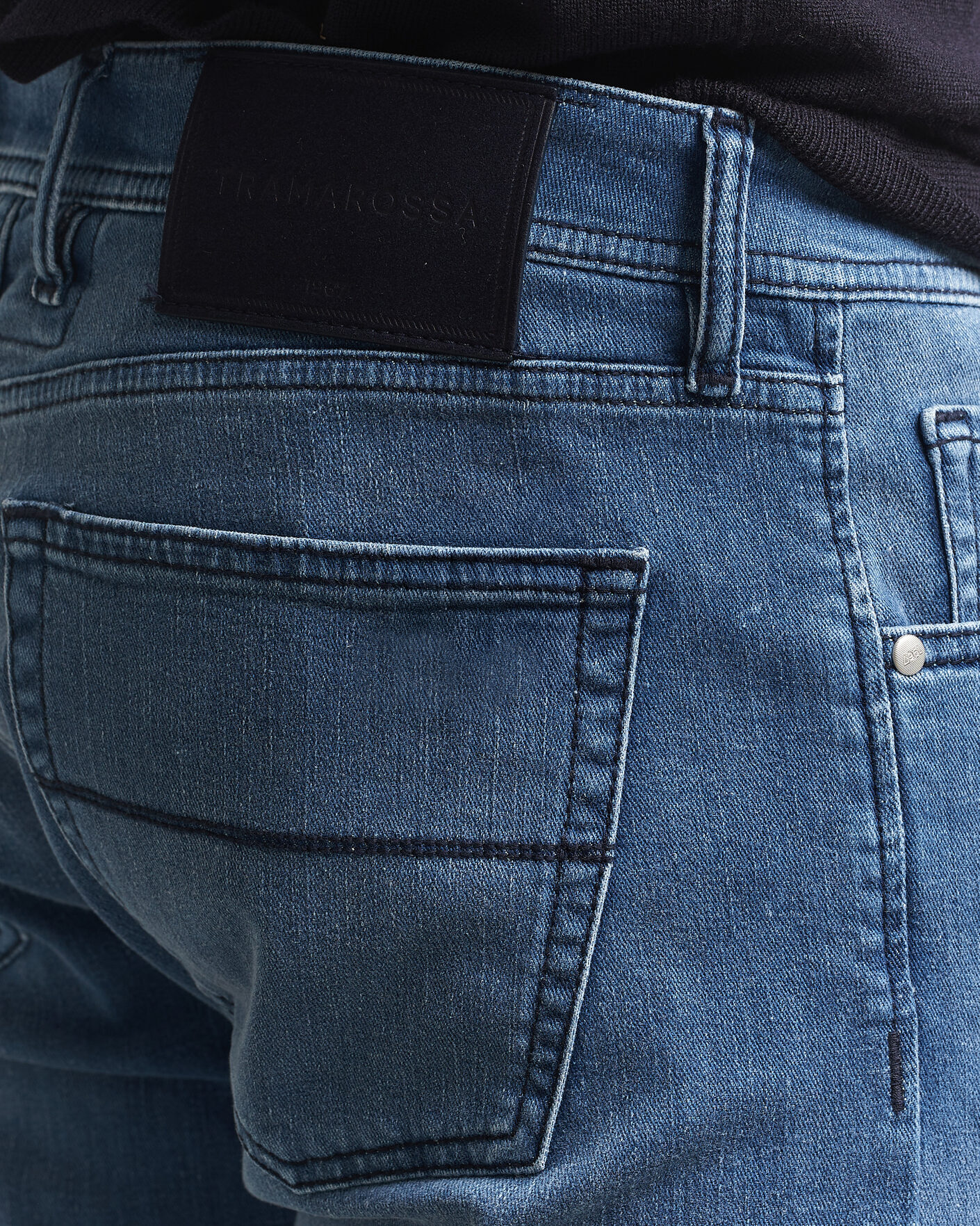 Herr | Jeans | Tramarossa | Michelangelo Stretch Relax Jeans Mid Blue