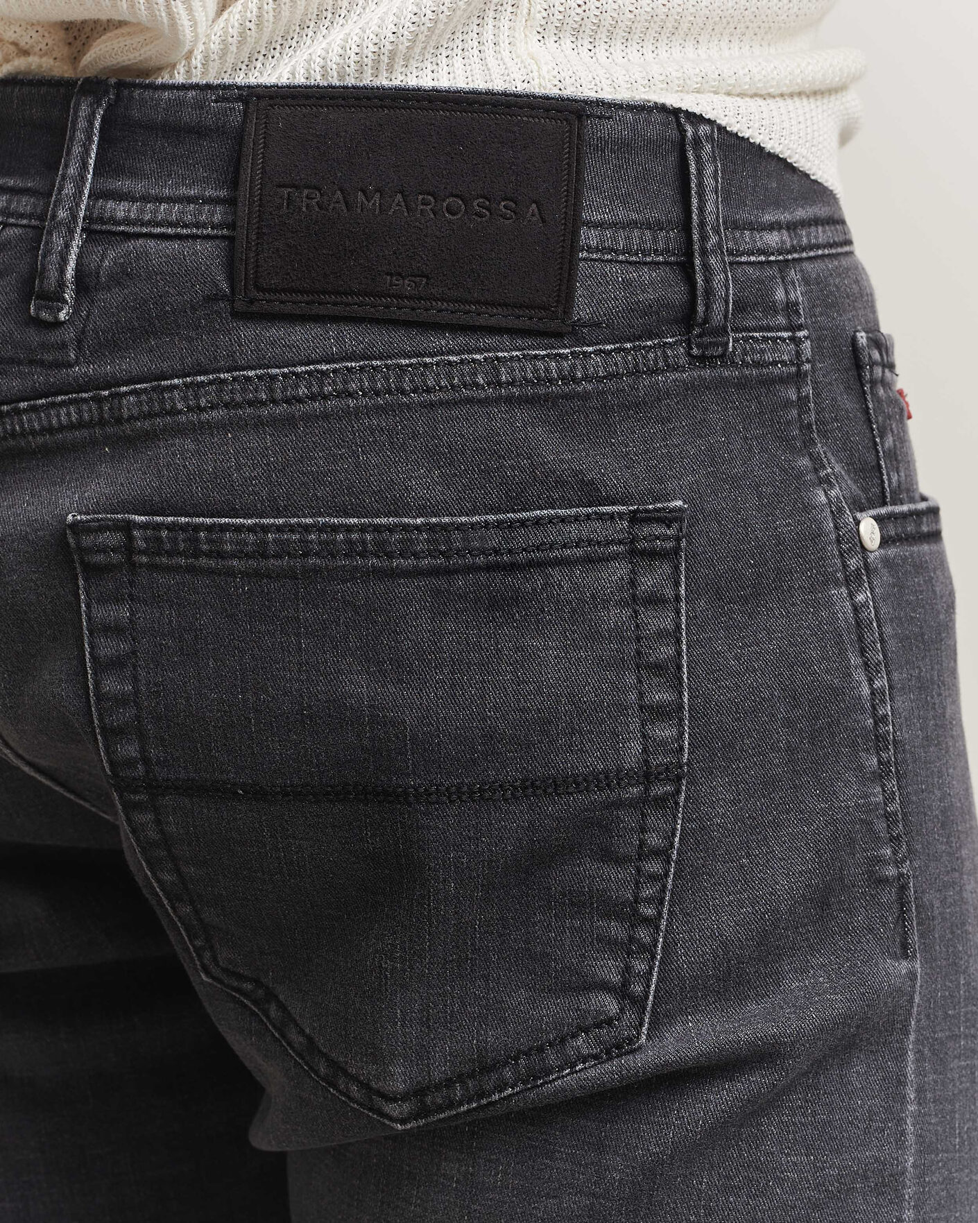 Herr | Jeans | Tramarossa | Michelangelo Stretch Relax Jeans Carbon Grey