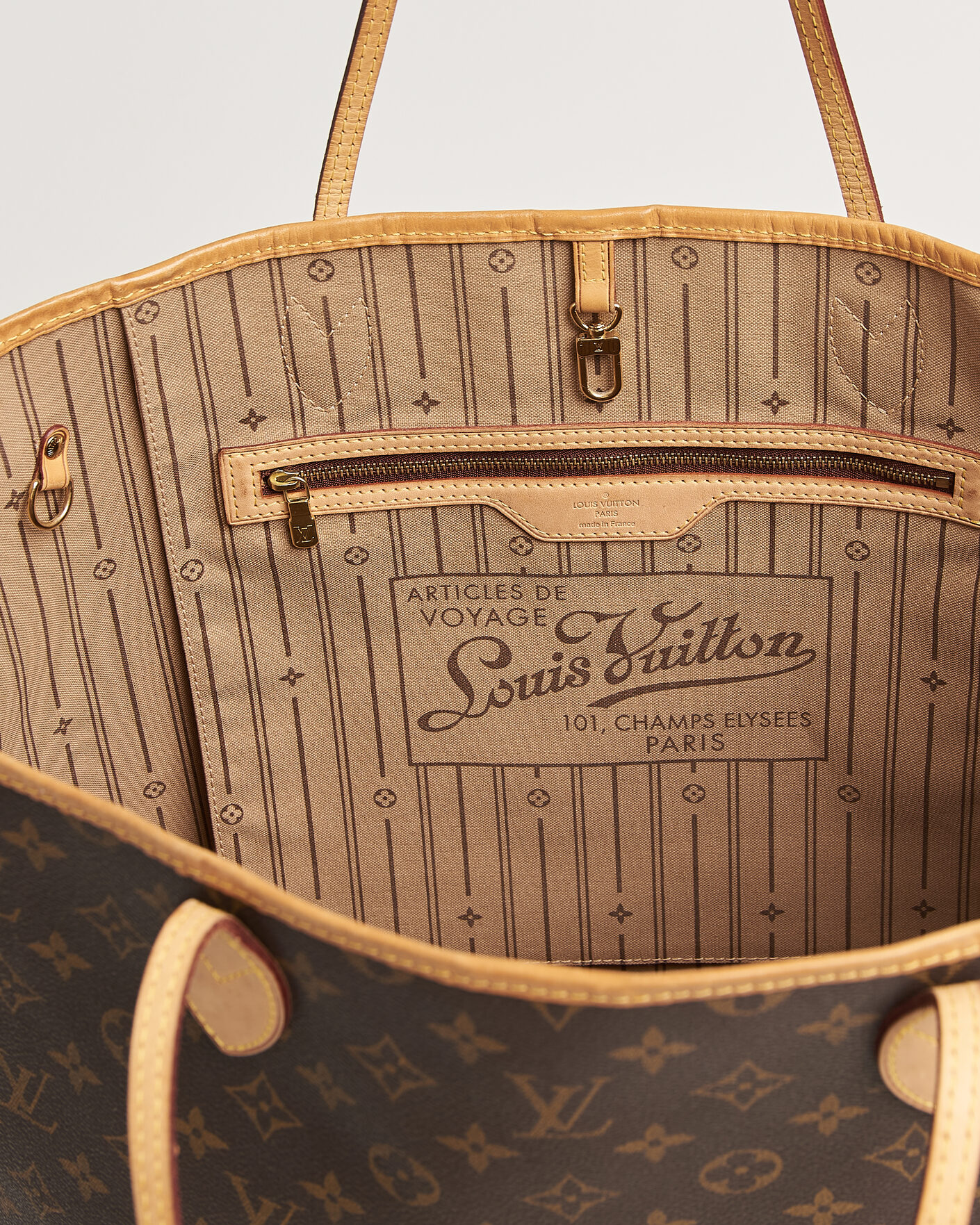 Herr | Pre-Owned & Vintage Bags | Louis Vuitton Pre-Owned | Neverfull GM Monogram