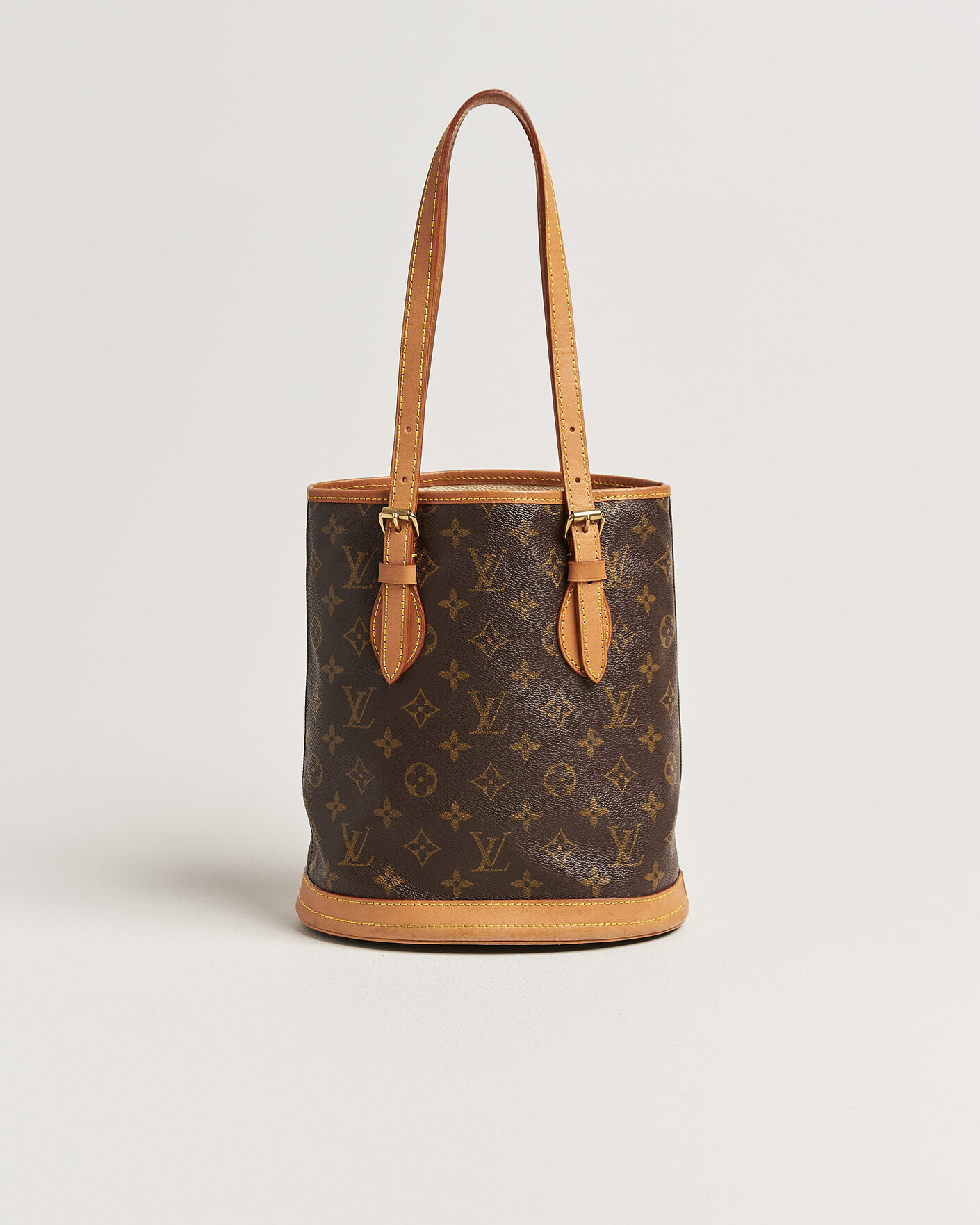 Herr | Pre-Owned & Vintage Bags | Louis Vuitton Pre-Owned | Bucket PM Bag Monogram