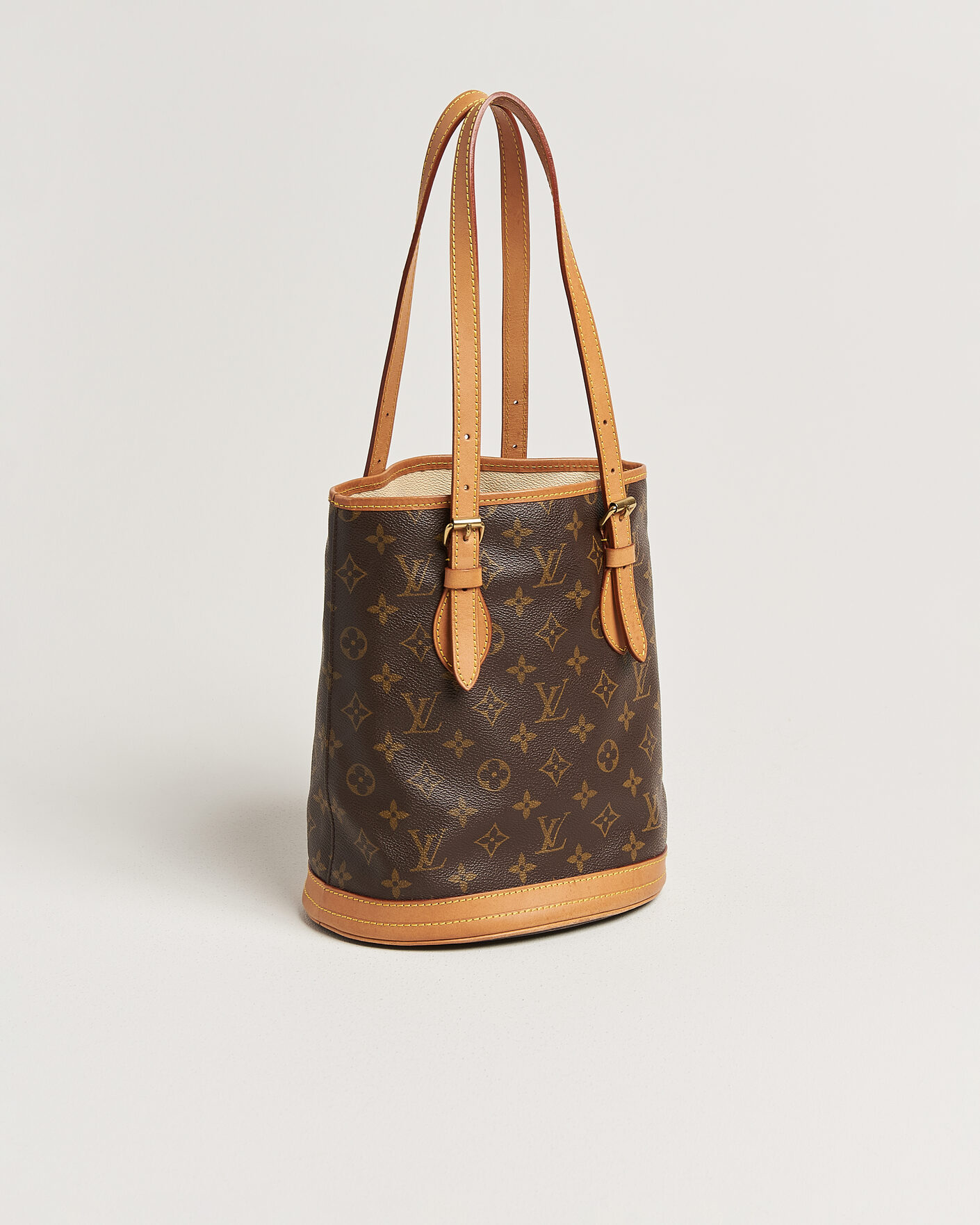 Herr | Pre-Owned & Vintage Bags | Louis Vuitton Pre-Owned | Bucket PM Bag Monogram