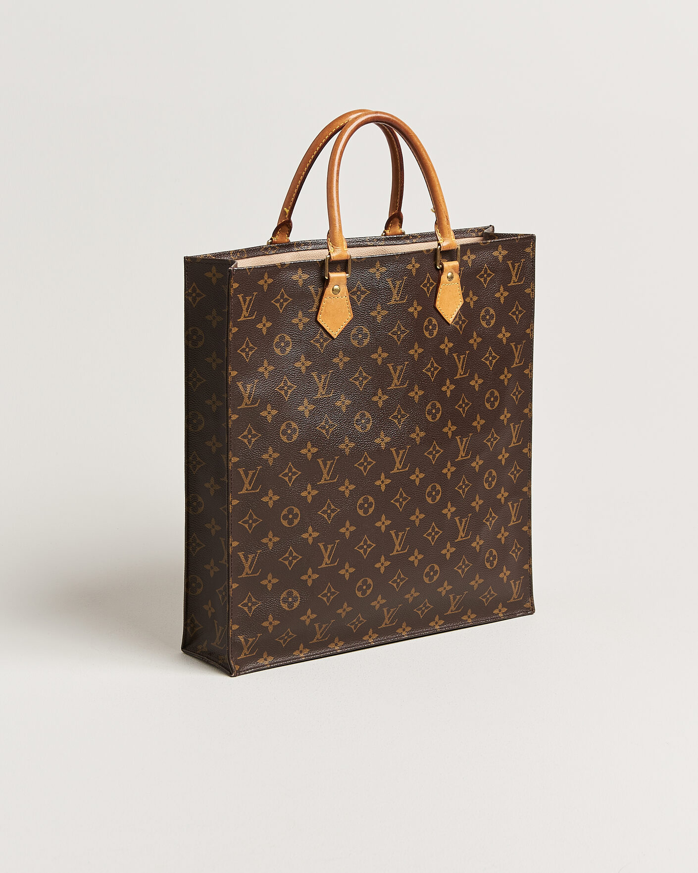 Herr | Pre-Owned & Vintage Bags | Louis Vuitton Pre-Owned | Sac Plat Bag Monogram