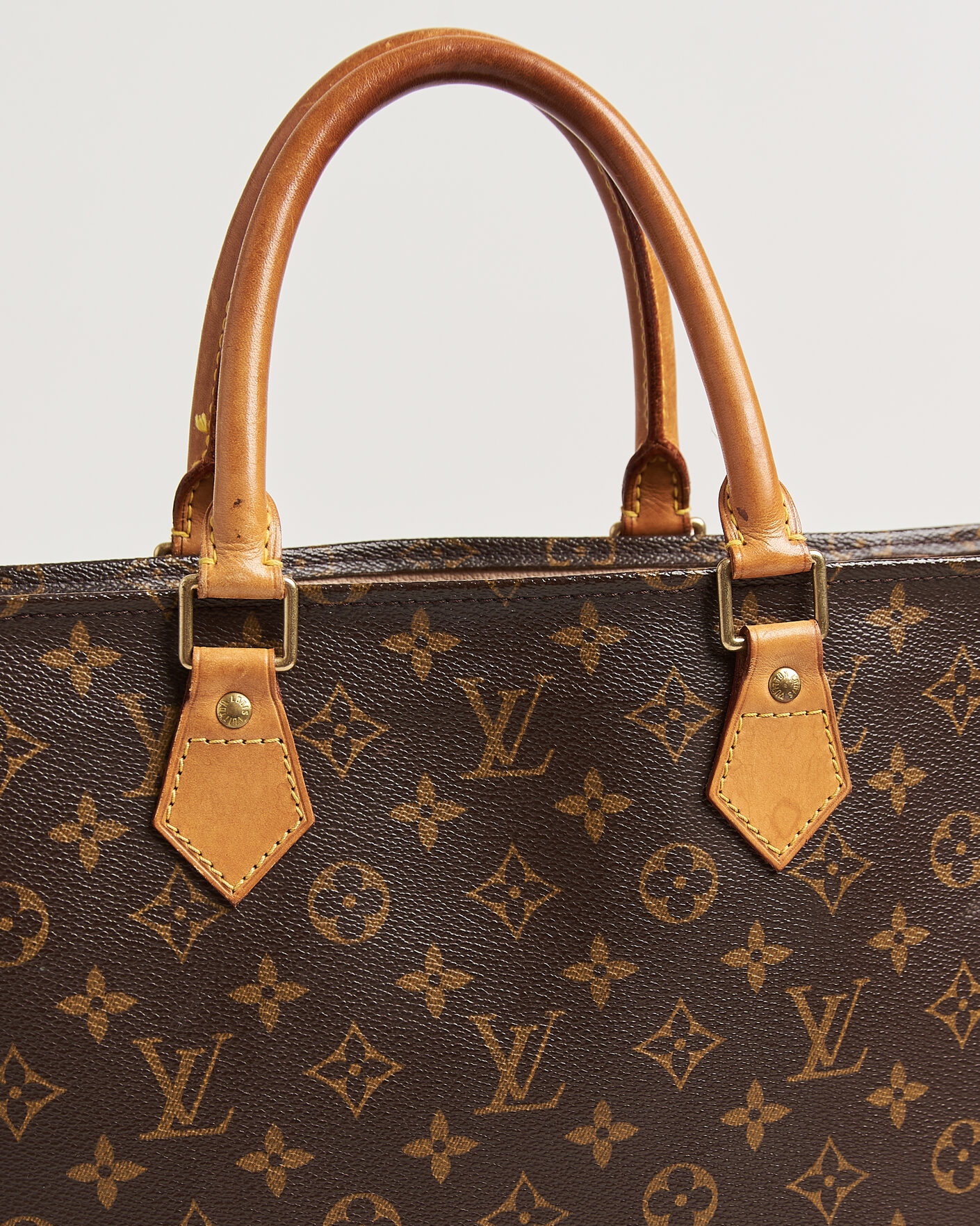 Herr | Pre-Owned & Vintage Bags | Louis Vuitton Pre-Owned | Sac Plat Bag Monogram