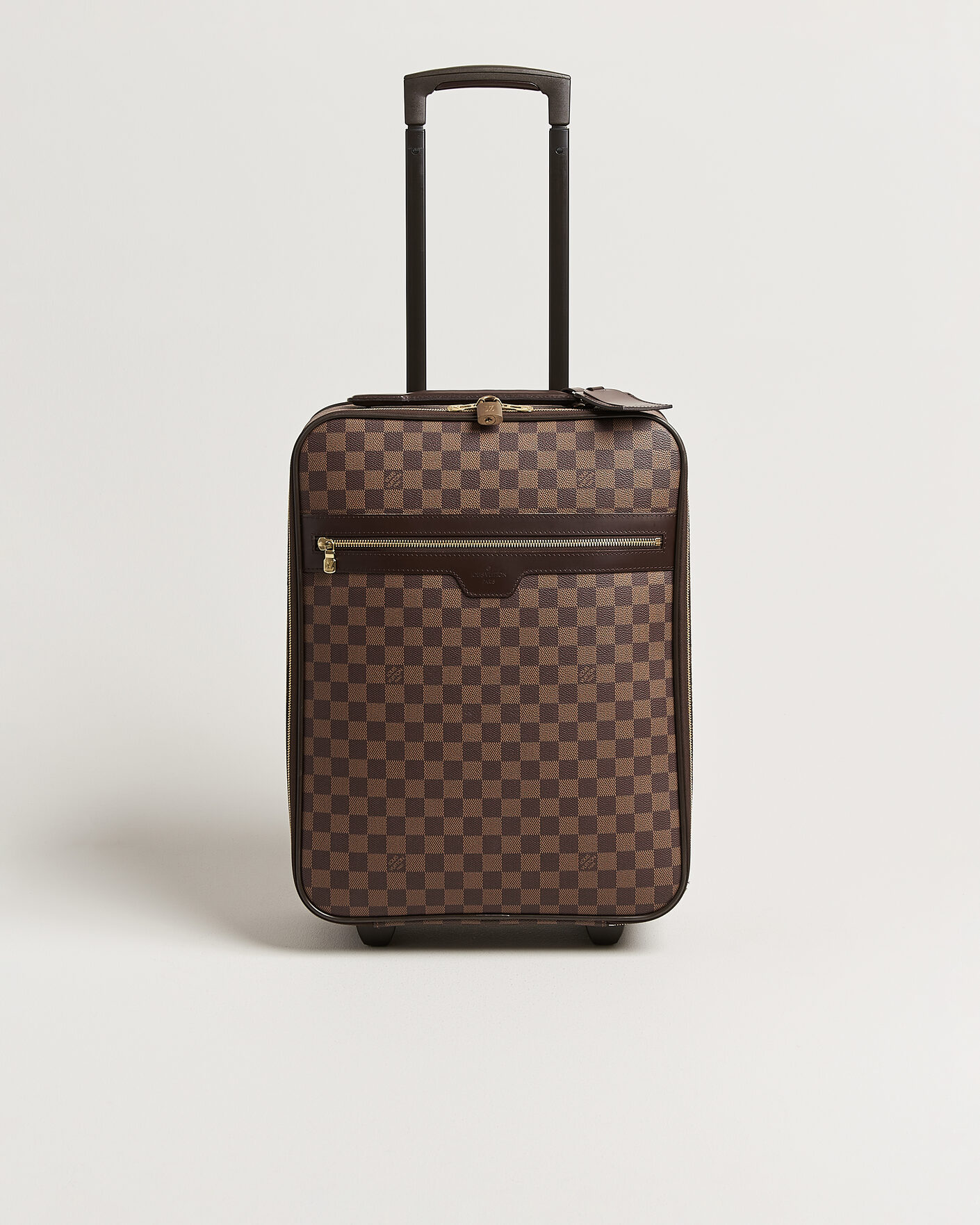 Herr | Pre-Owned & Vintage Bags | Louis Vuitton Pre-Owned | Pegase 45 Trolley Case Damier Ebene