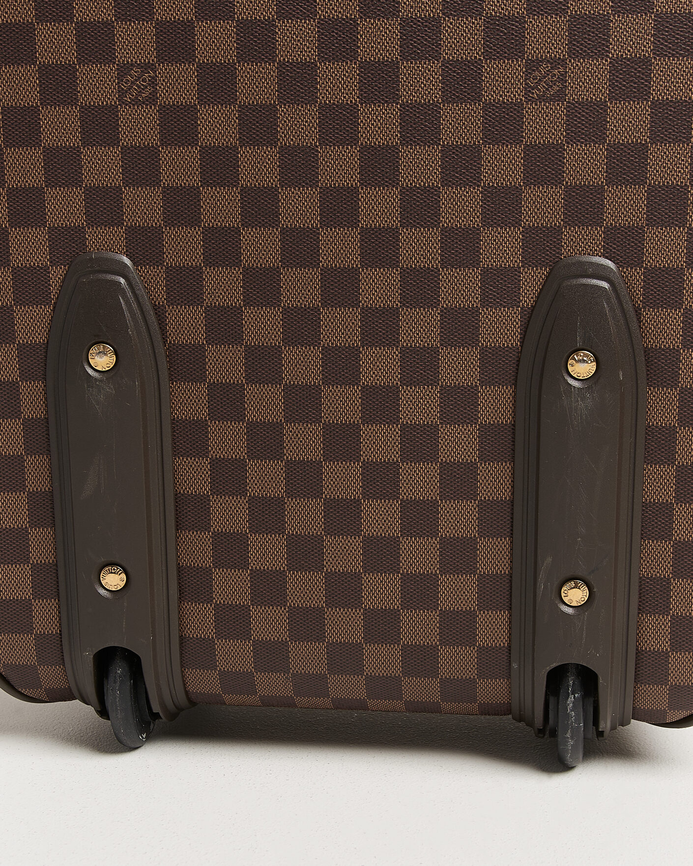 Herr | Pre-Owned & Vintage Bags | Louis Vuitton Pre-Owned | Pegase 45 Trolley Case Damier Ebene