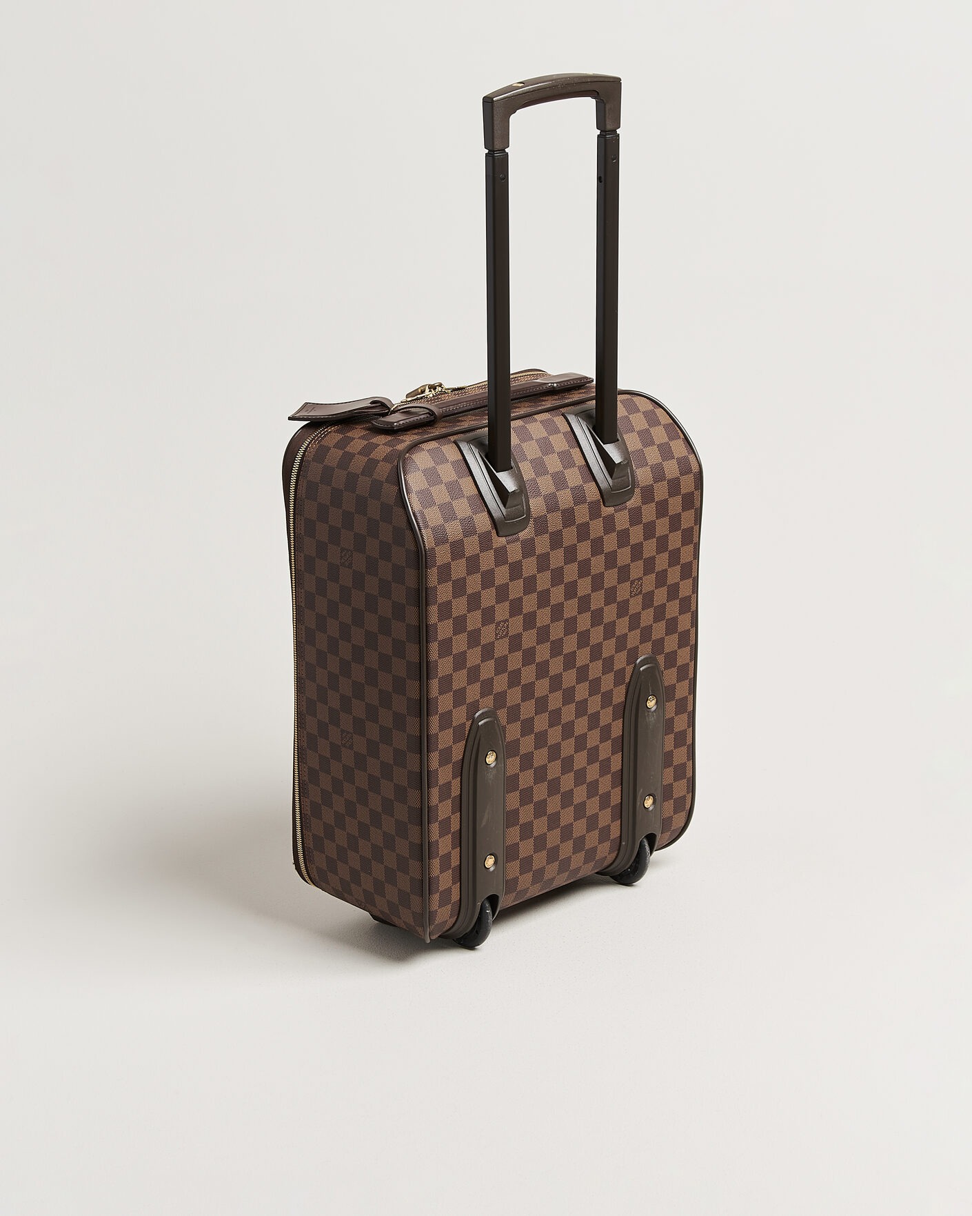 Herr | Pre-Owned & Vintage Bags | Louis Vuitton Pre-Owned | Pegase 45 Trolley Case Damier Ebene