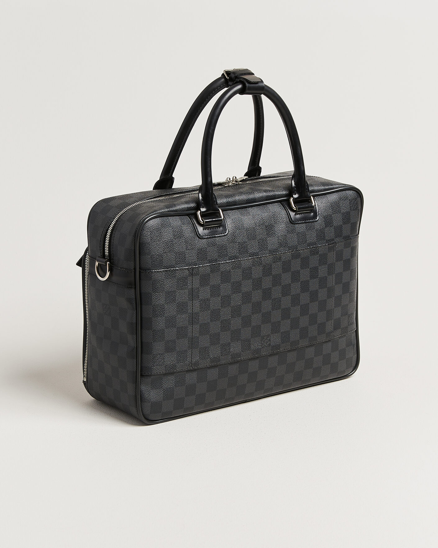 Herr | Pre-Owned & Vintage Bags | Louis Vuitton Pre-Owned | Agal Bag Damier Graphite