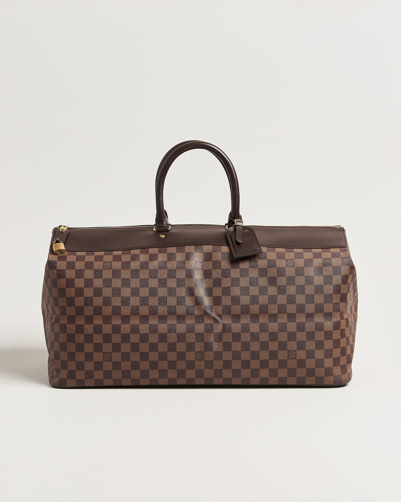 Herr | Pre-Owned & Vintage Bags | Louis Vuitton Pre-Owned | Greenwich GM Travel Bag Damier Ebene