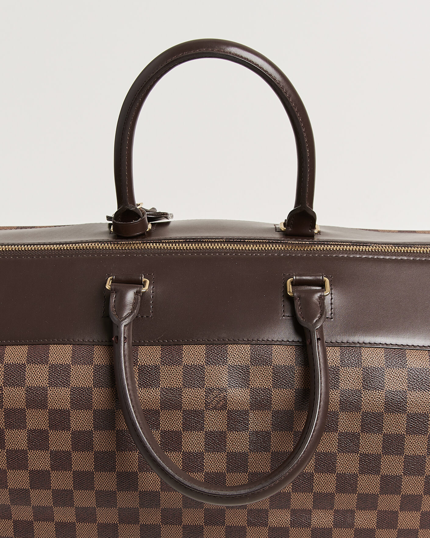 Herr | Pre-Owned & Vintage Bags | Louis Vuitton Pre-Owned | Greenwich GM Travel Bag Damier Ebene