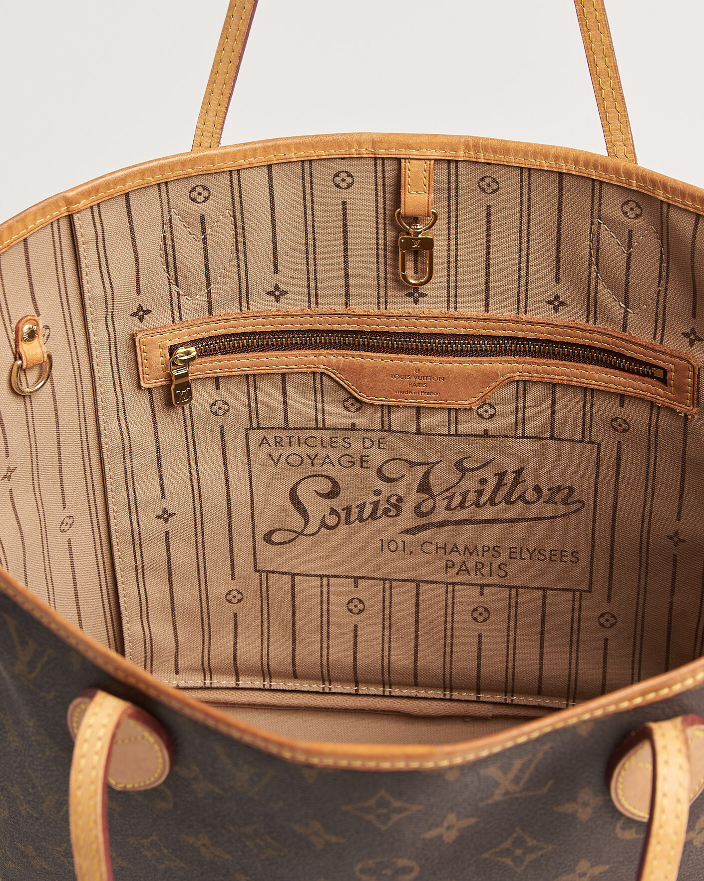 Herr | Pre-Owned & Vintage Bags | Louis Vuitton Pre-Owned | Neverfull MM Monogram