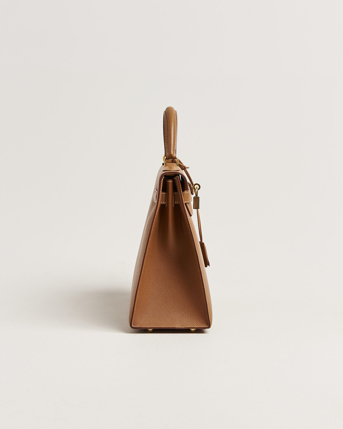 Herr | Pre-Owned & Vintage Bags | Hermès Pre-Owned | Kelly 32 Courchevel Leather Gold
