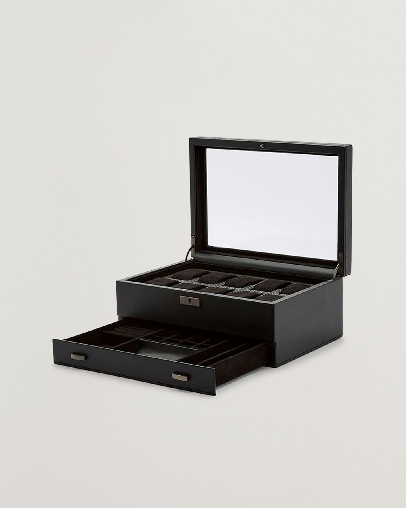 Herr | Klock- & smyckesetuin | WOLF | Axis 10-Piece Watch Box Copper