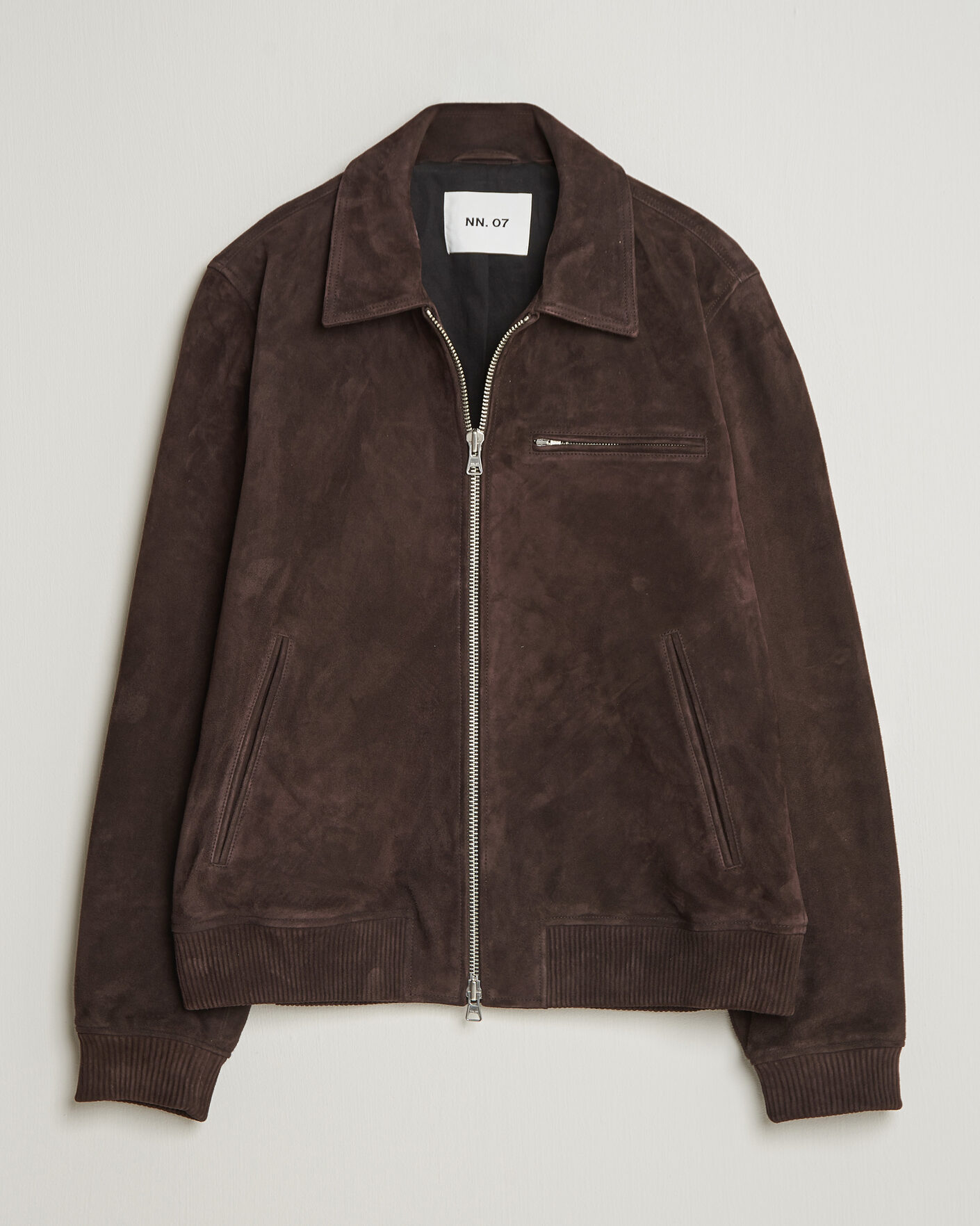 Herr | Jackor | NN07 | Owen Suede Jacket Dusky Port