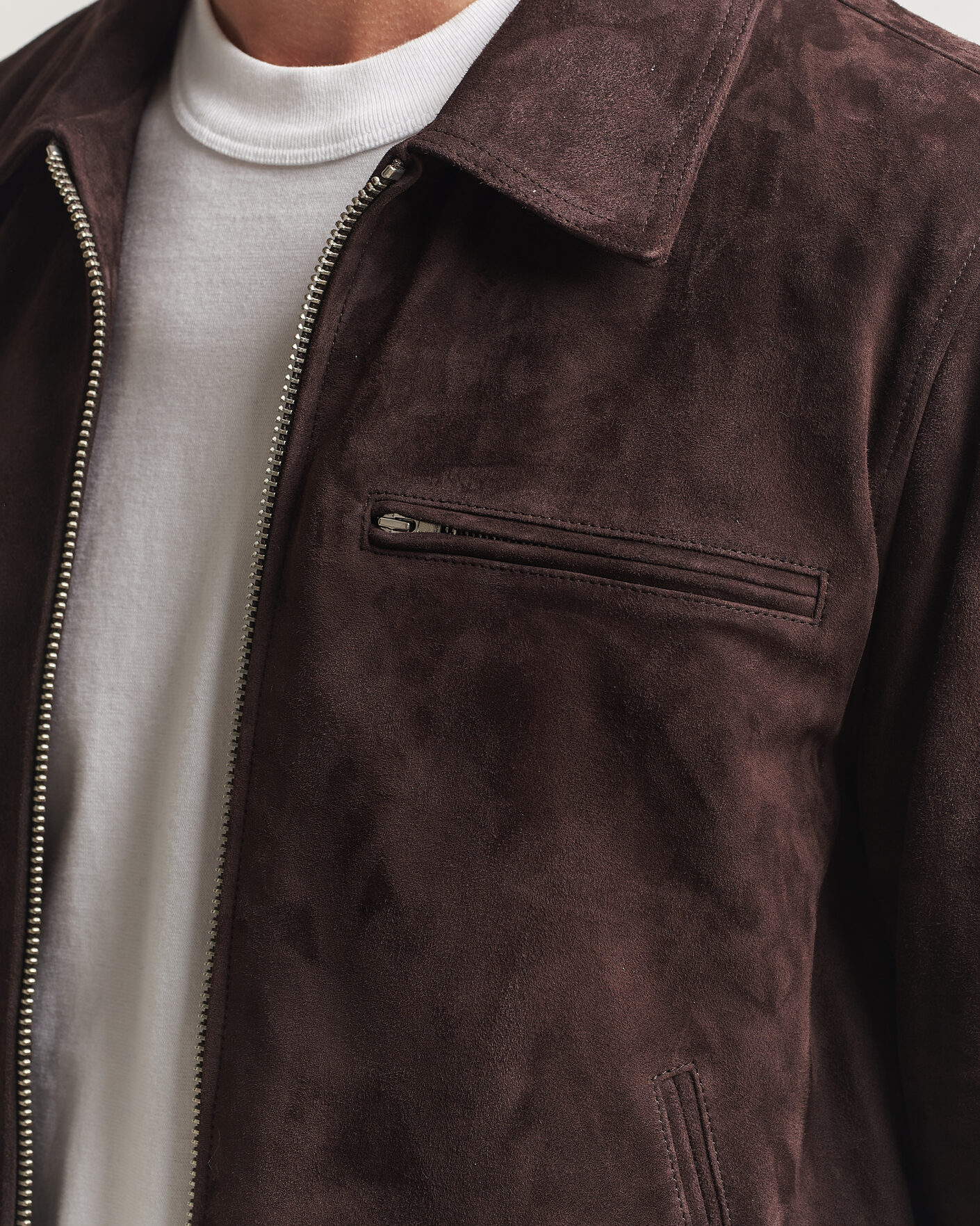 Herr | Jackor | NN07 | Owen Suede Jacket Dusky Port