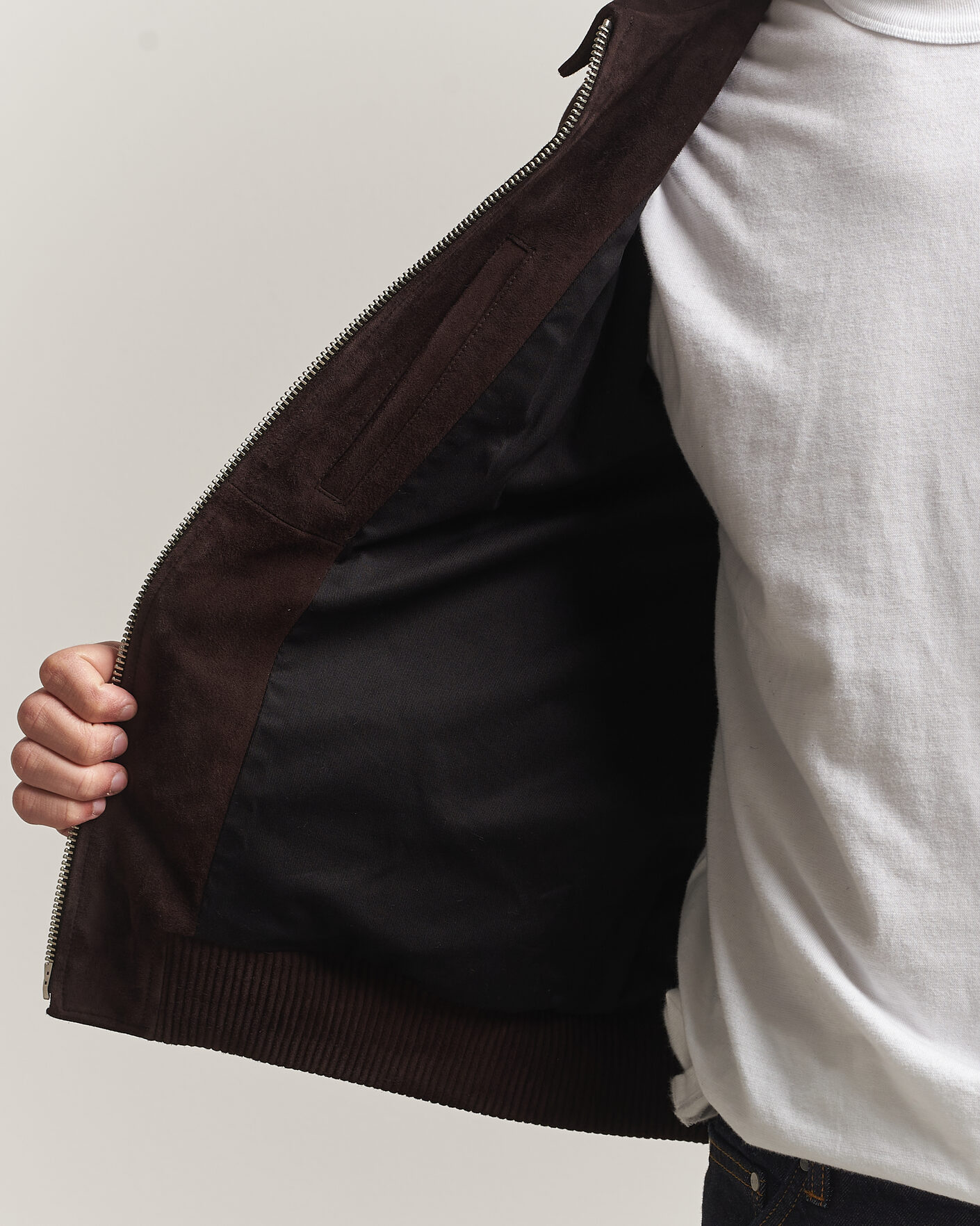 Herr | Jackor | NN07 | Owen Suede Jacket Dusky Port