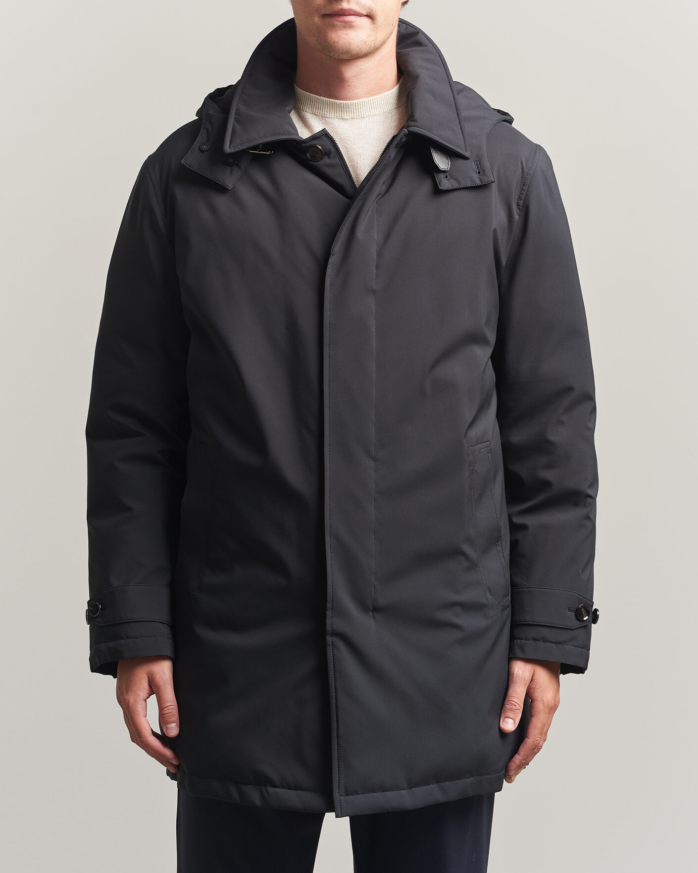 Herr | Jackor | Brioni | Performa Down Coat Navy