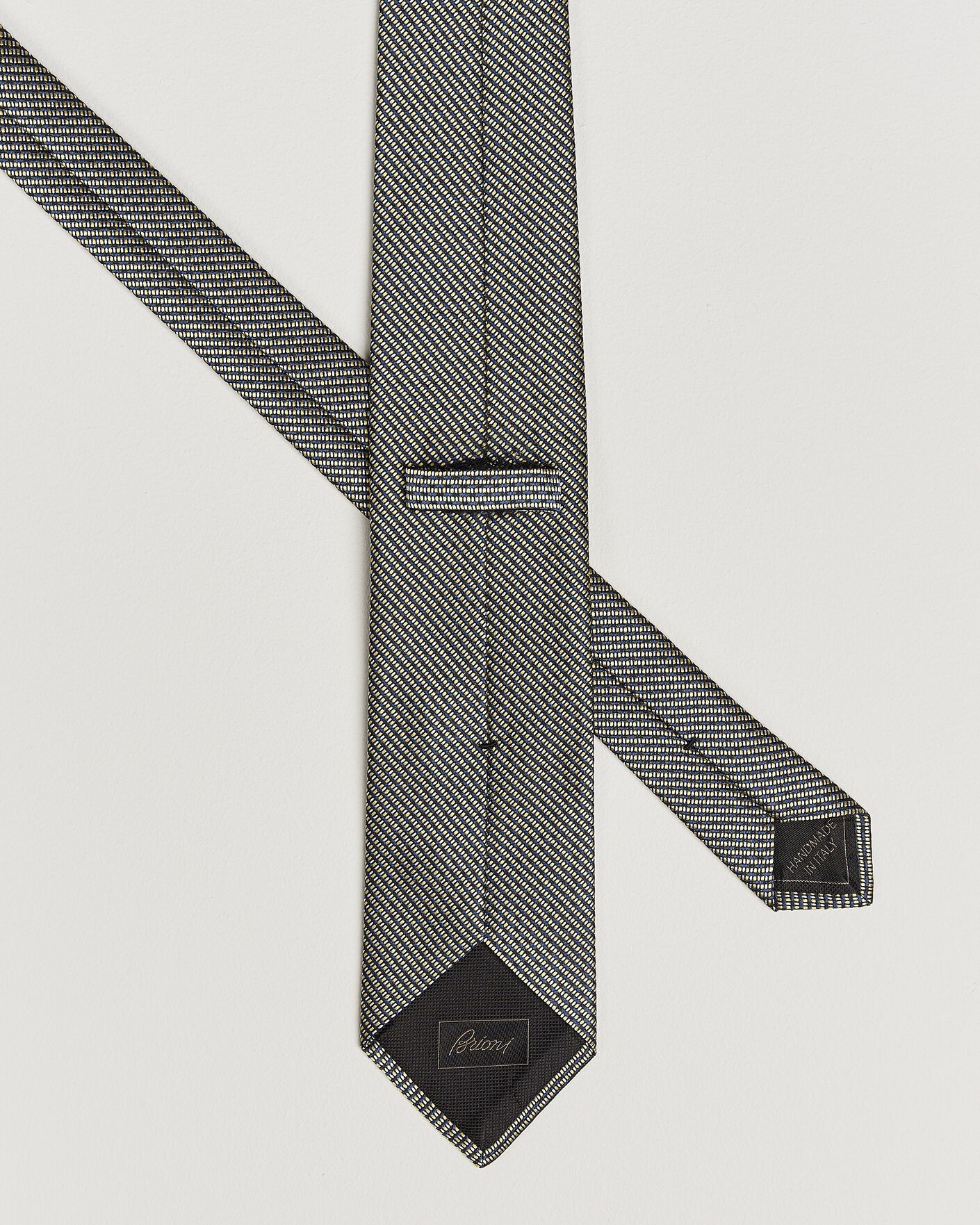 Herr | Slipsar | Brioni | Jacquard Silk Tie Yellow