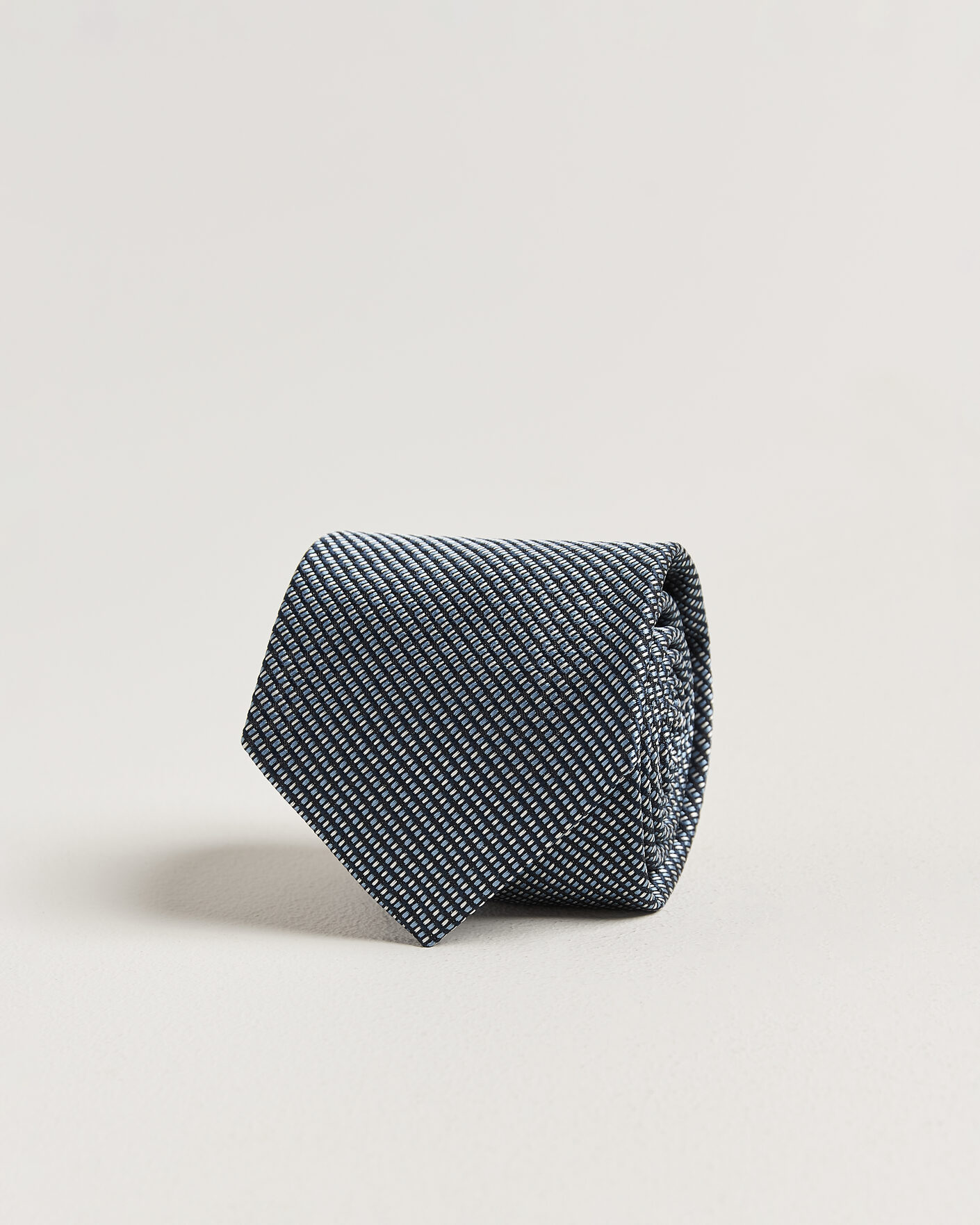 Herr | Slipsar | Brioni | Jacquard Silk Tie Navy