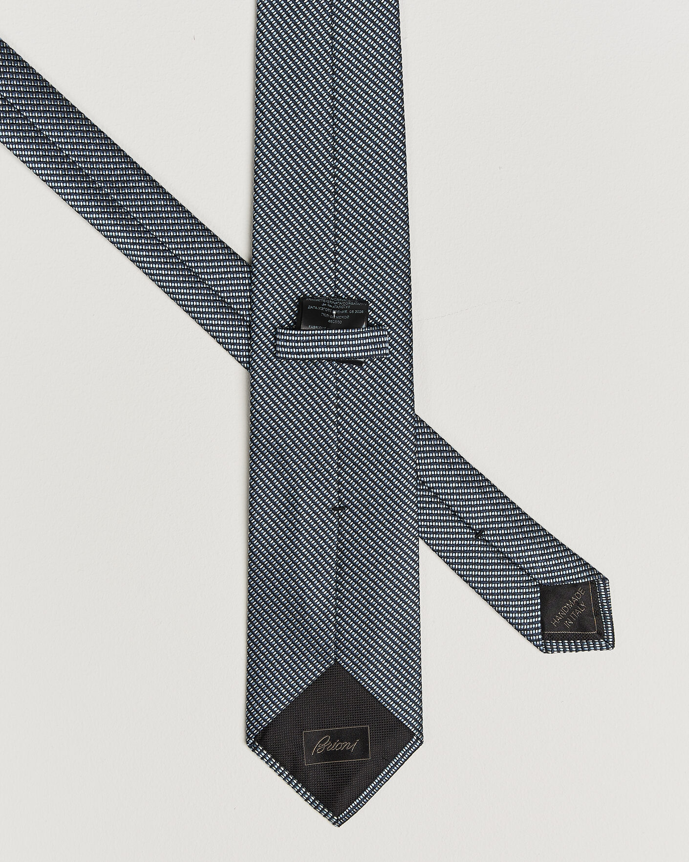 Herr | Slipsar | Brioni | Jacquard Silk Tie Navy