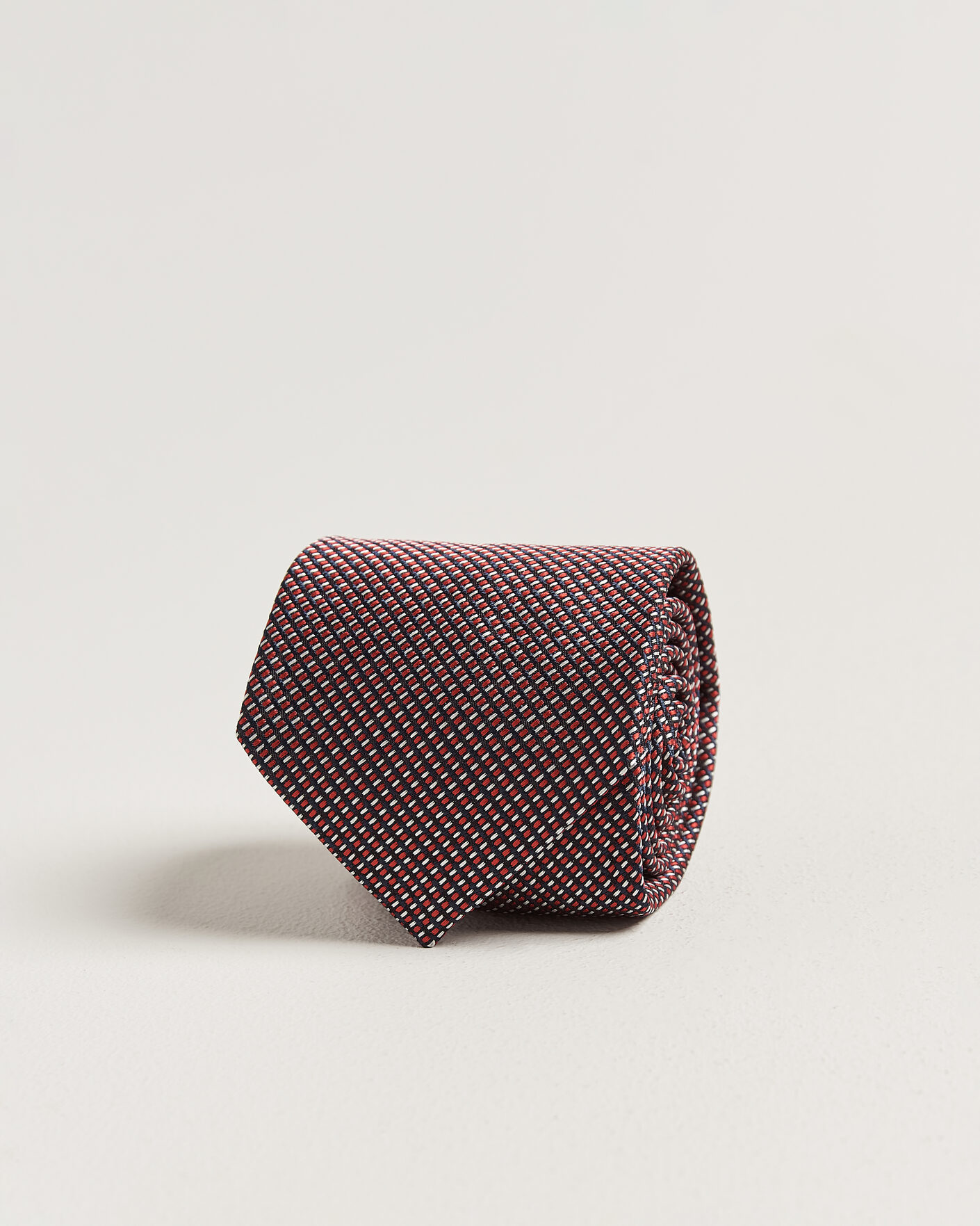 Herr | Slipsar | Brioni | Jacquard Silk Tie Red