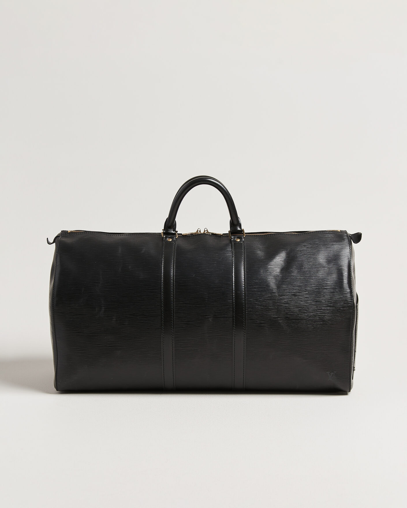 Herr | Pre-Owned & Vintage Bags | Louis Vuitton Pre-Owned | Keepall 55 Epi Leather Black
