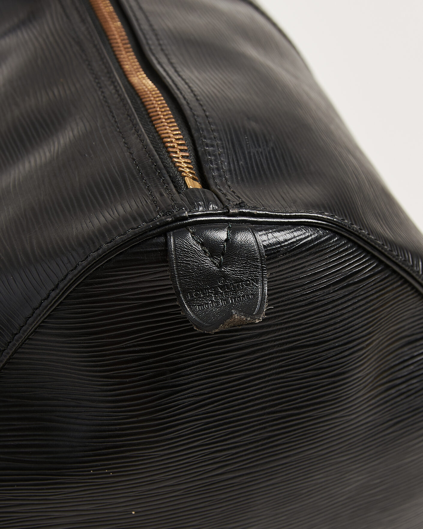 Herr | Pre-Owned & Vintage Bags | Louis Vuitton Pre-Owned | Keepall 55 Epi Leather Black