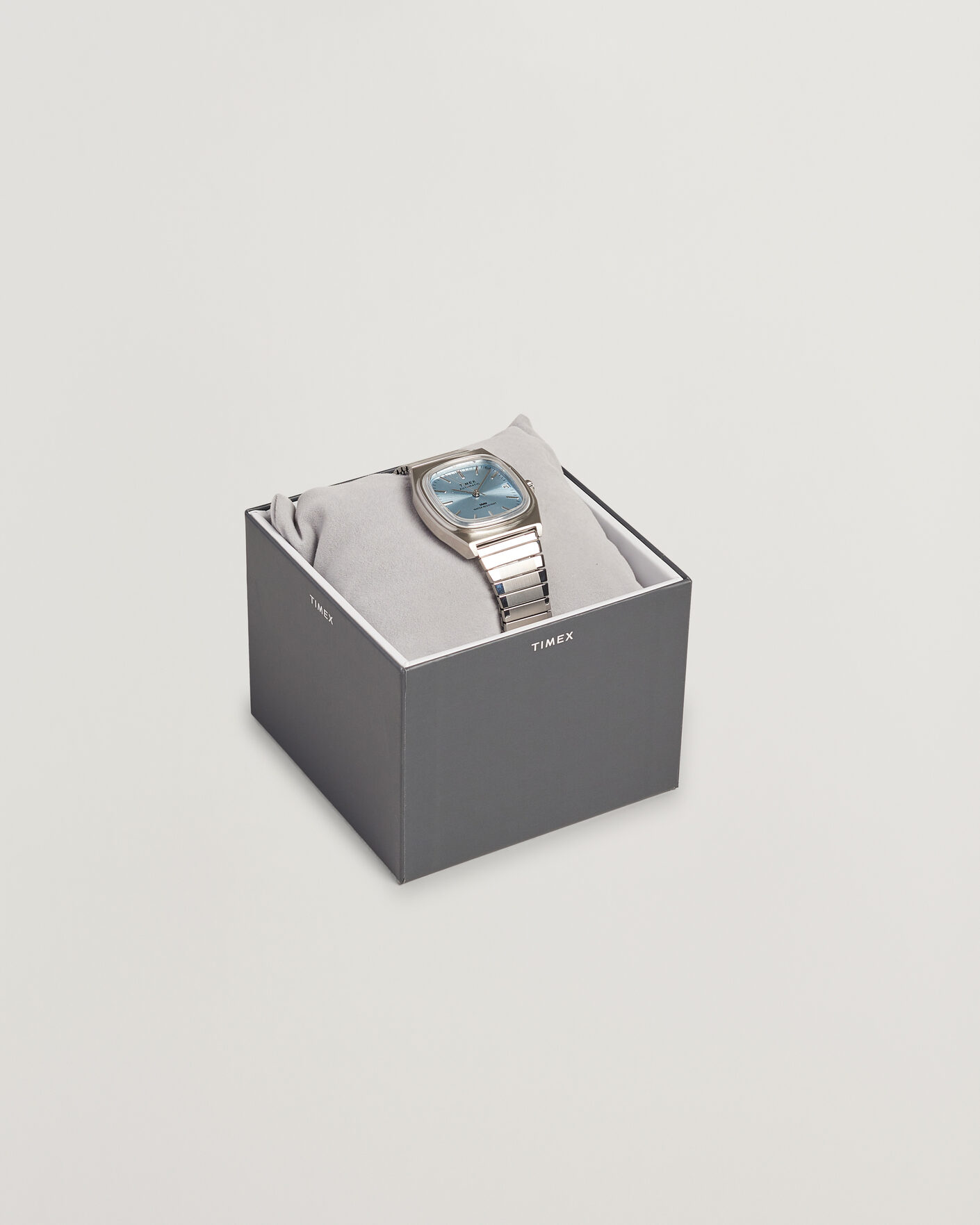 Herr | Timex 1983s Automatic Reissue 34mm Ice Blue Dial | Timex | 1983s Automatic Reissue 34mm Ice Blue Dial