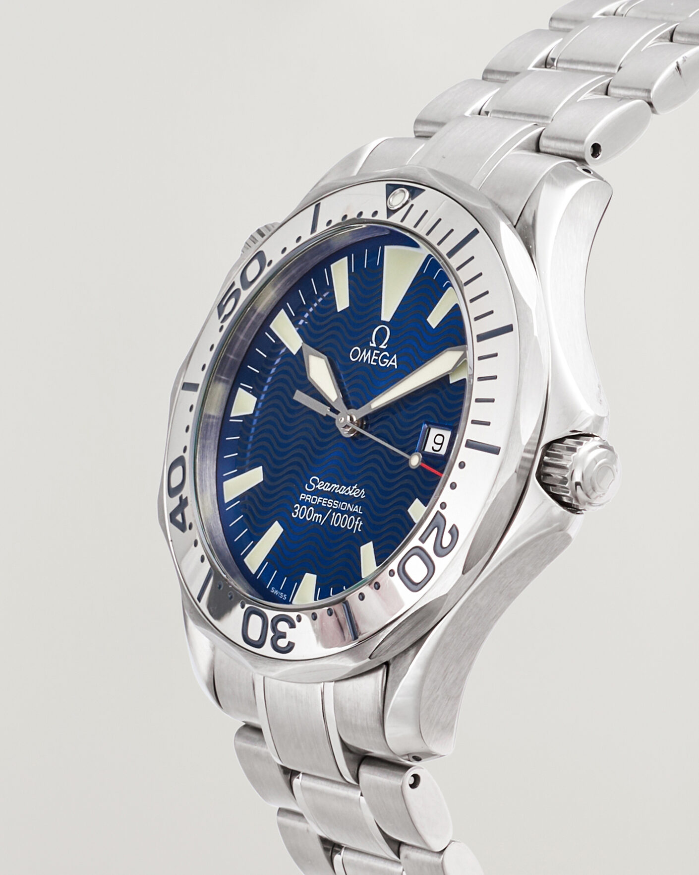 Herr | Pre-Owned & Vintage Watches | Omega Pre-Owned | Seamaster 300M Electric Blue
